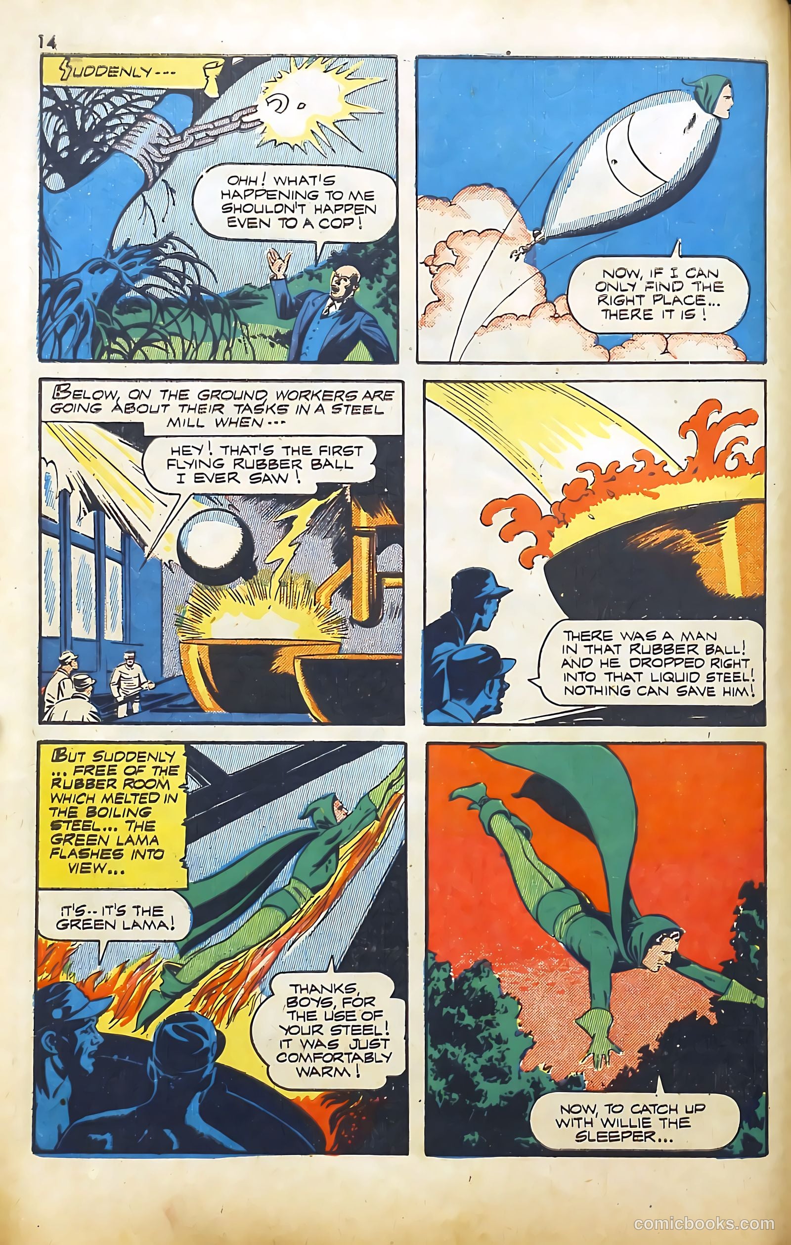 Green Lama #2 — page 14 of 47