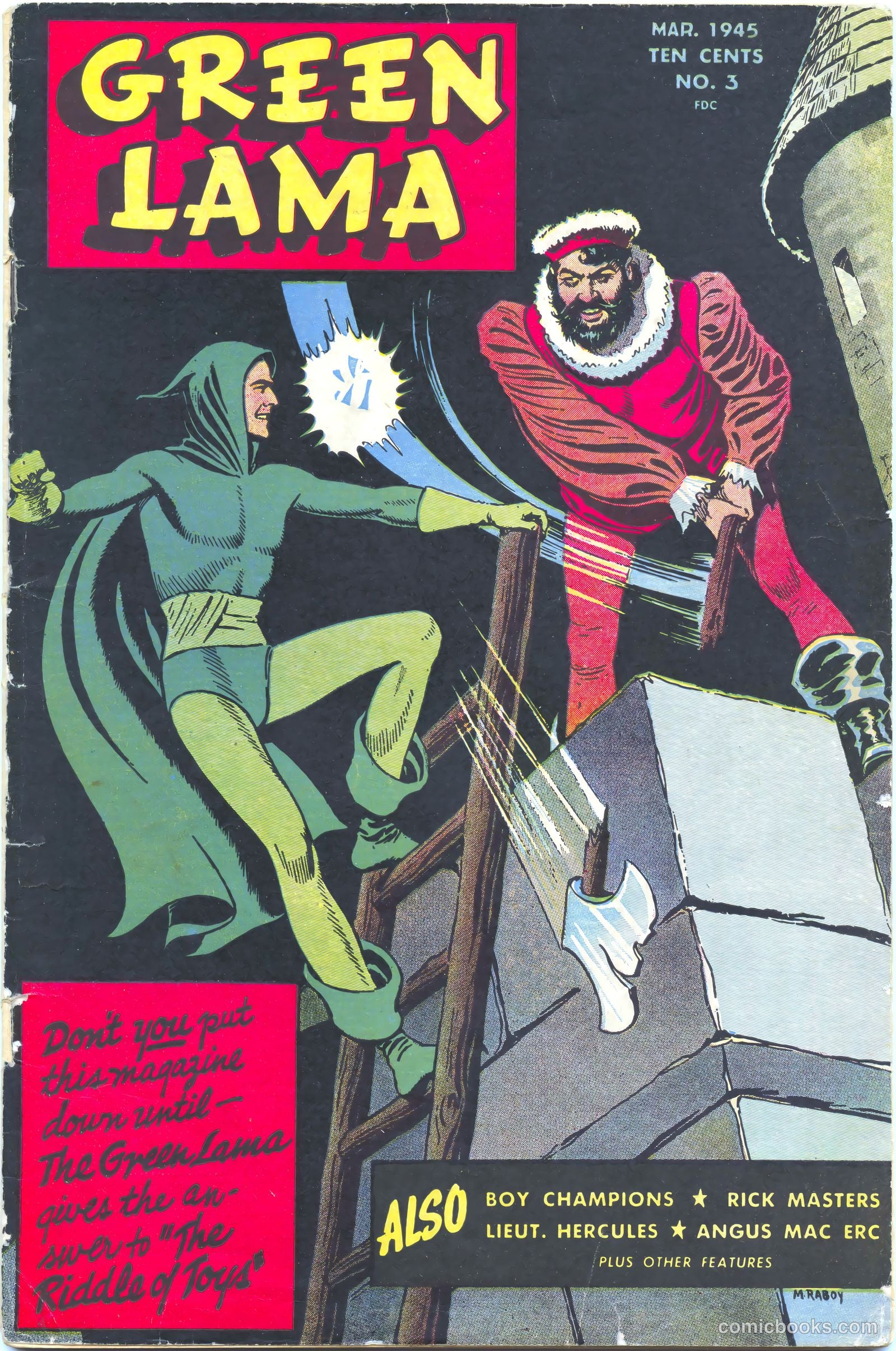 Green Lama #3 — page 1 of 52