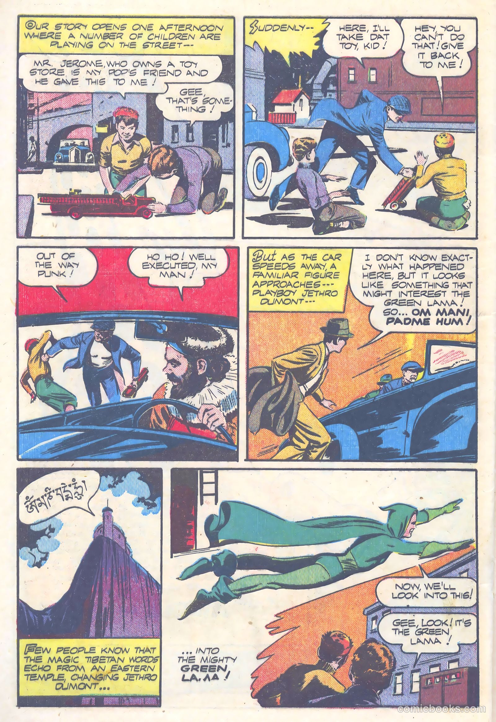 Green Lama #3 — page 6 of 52