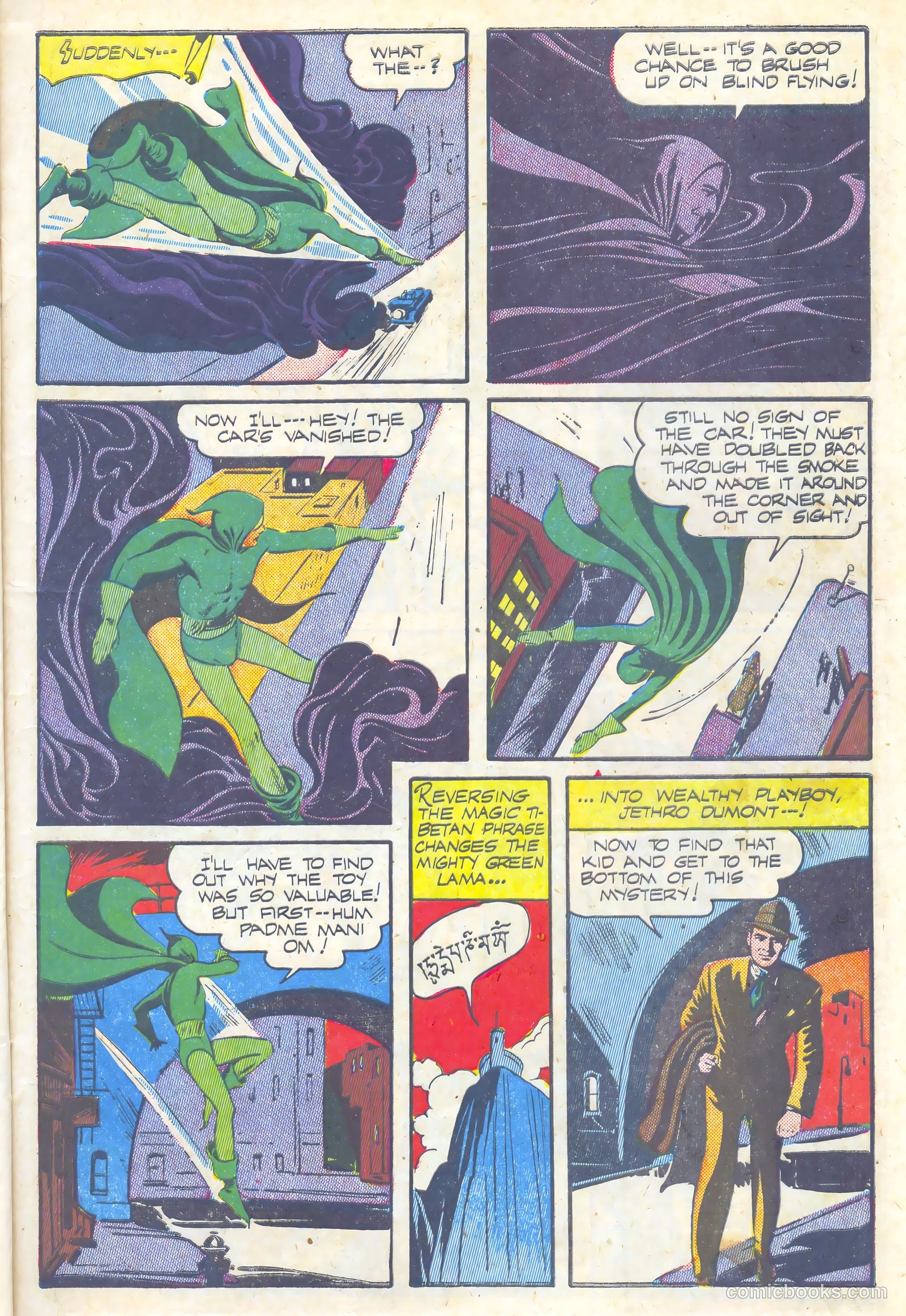 Green Lama #3 — page 7 of 52