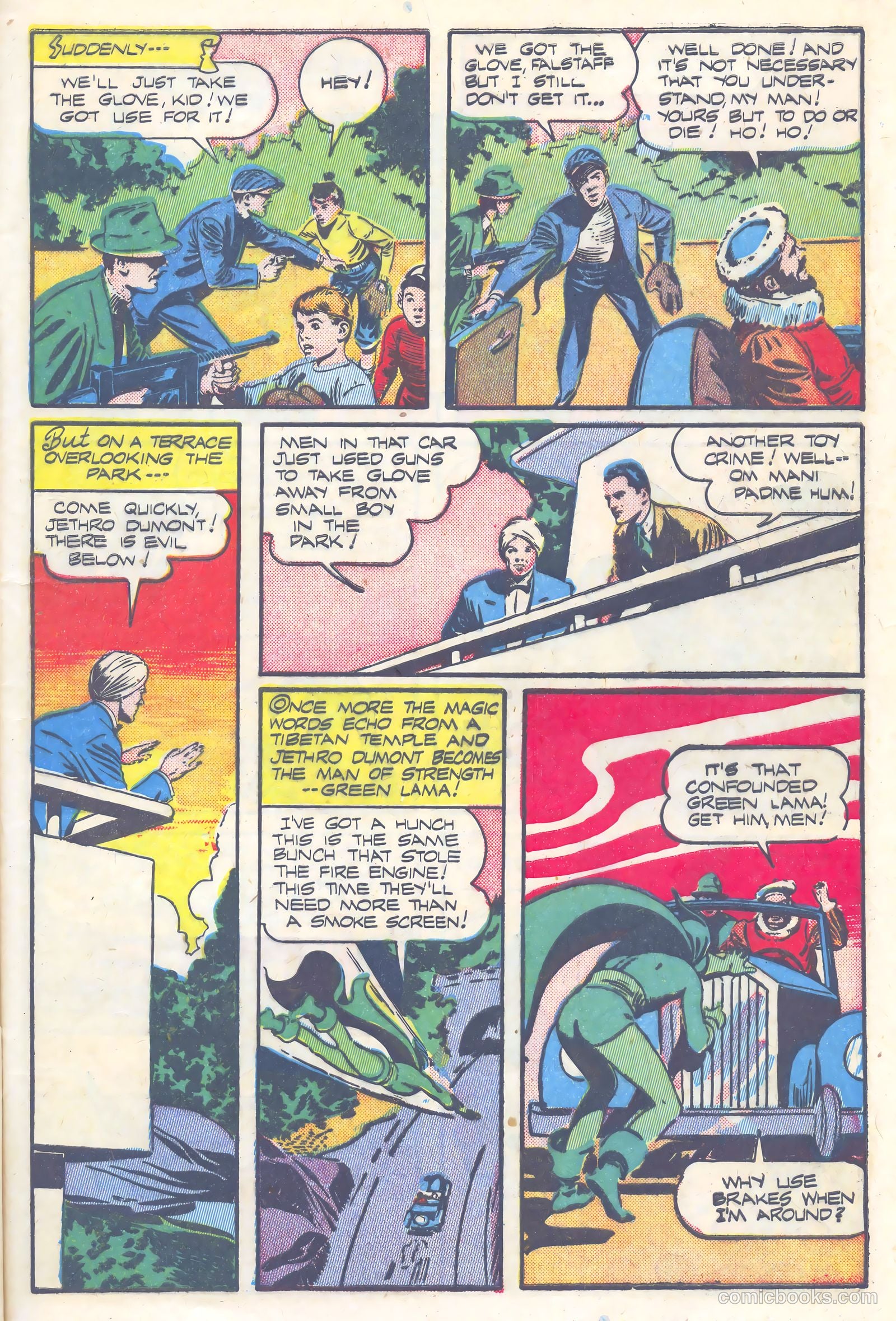 Green Lama #3 — page 9 of 52