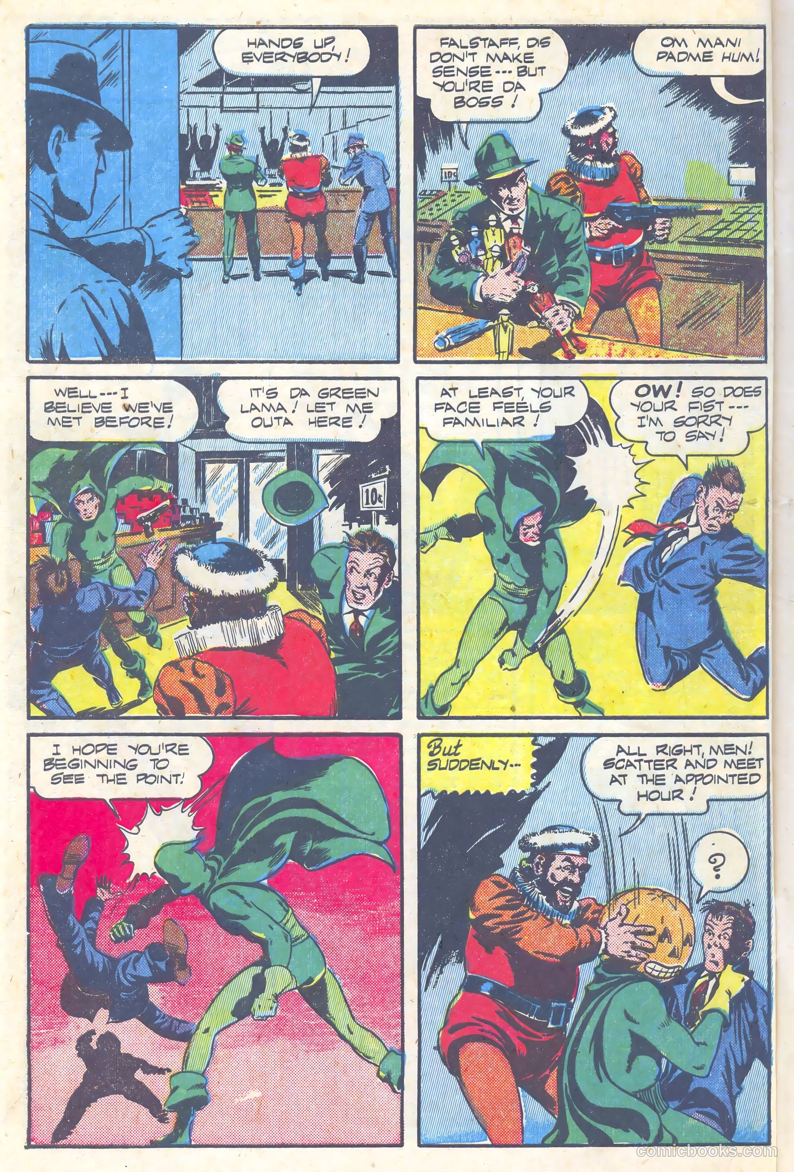 Green Lama #3 — page 12 of 52