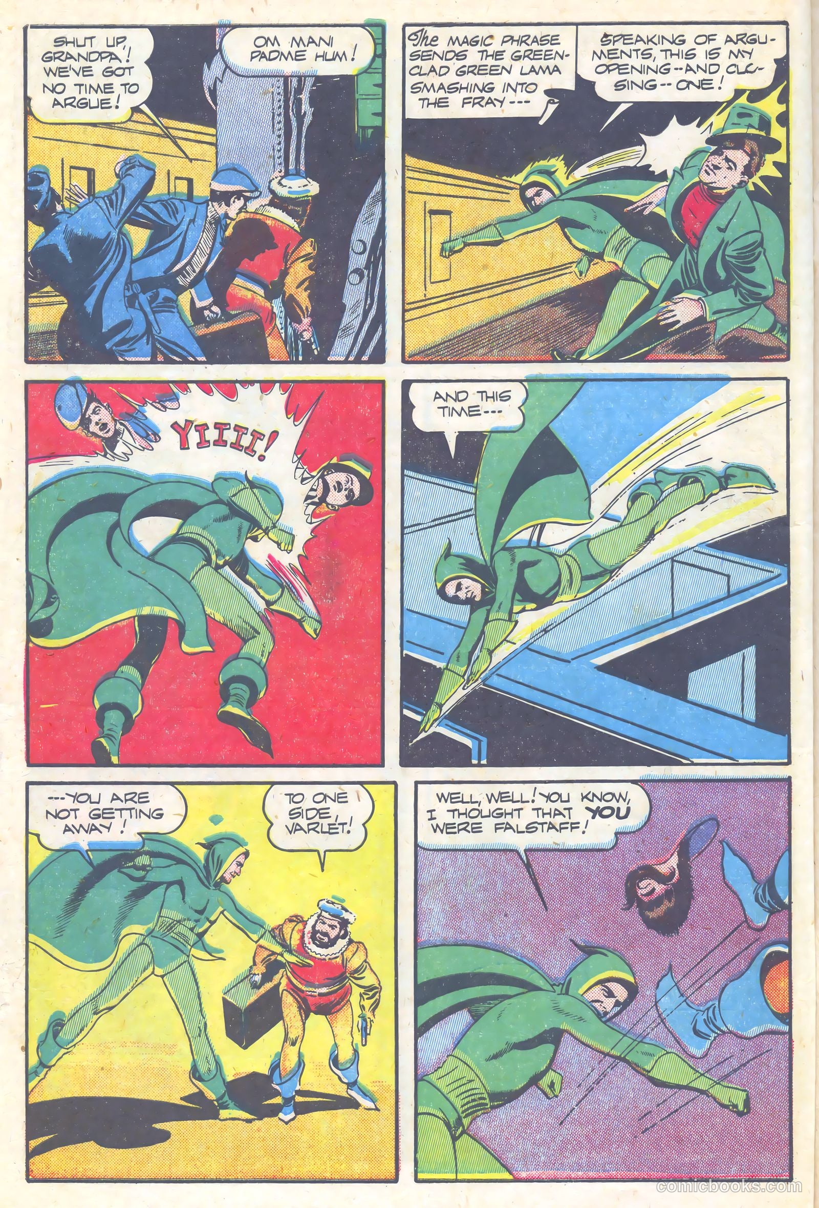 Green Lama #3 — page 14 of 52
