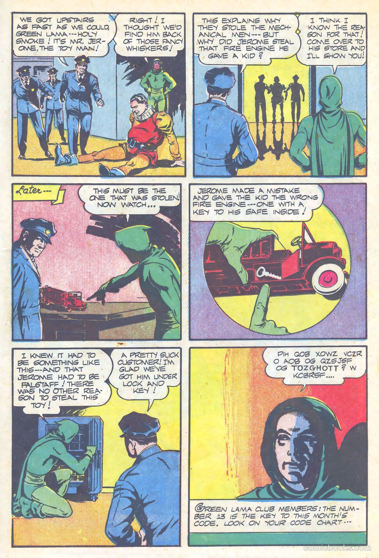 Green Lama #3 — page 15 of 52