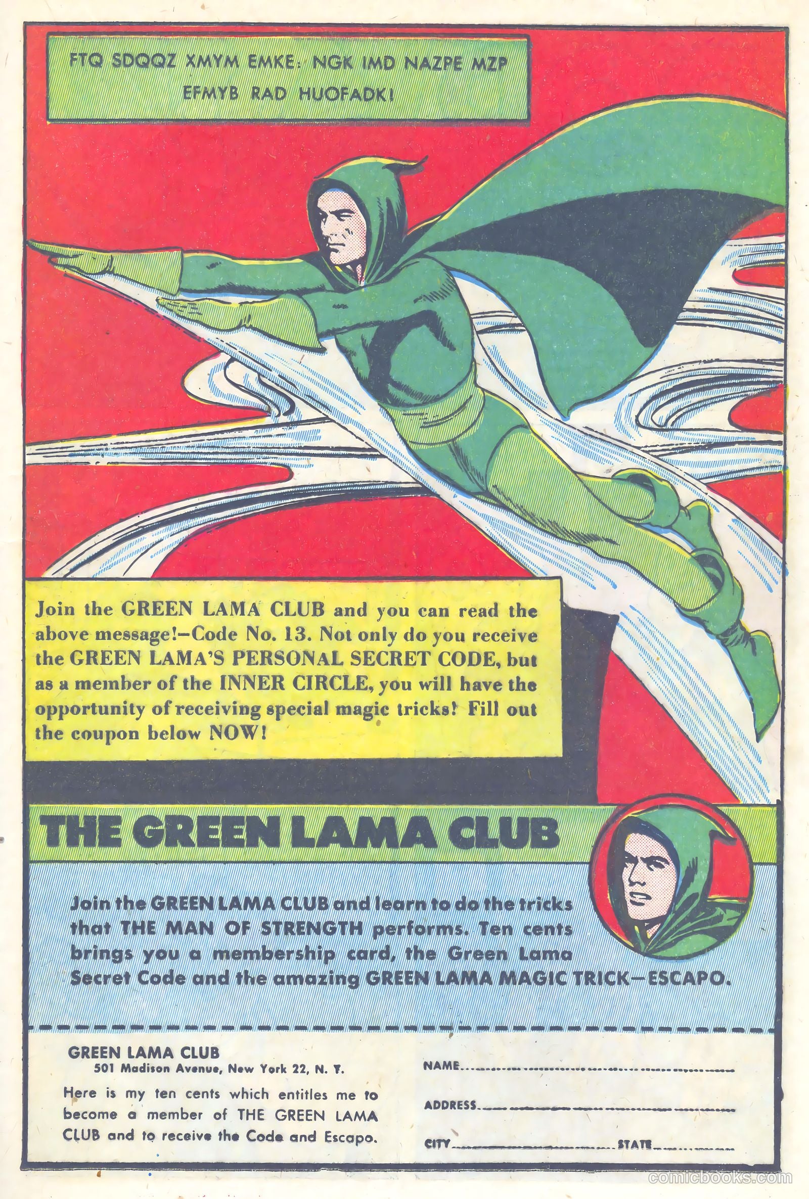 Green Lama #3 — page 33 of 52