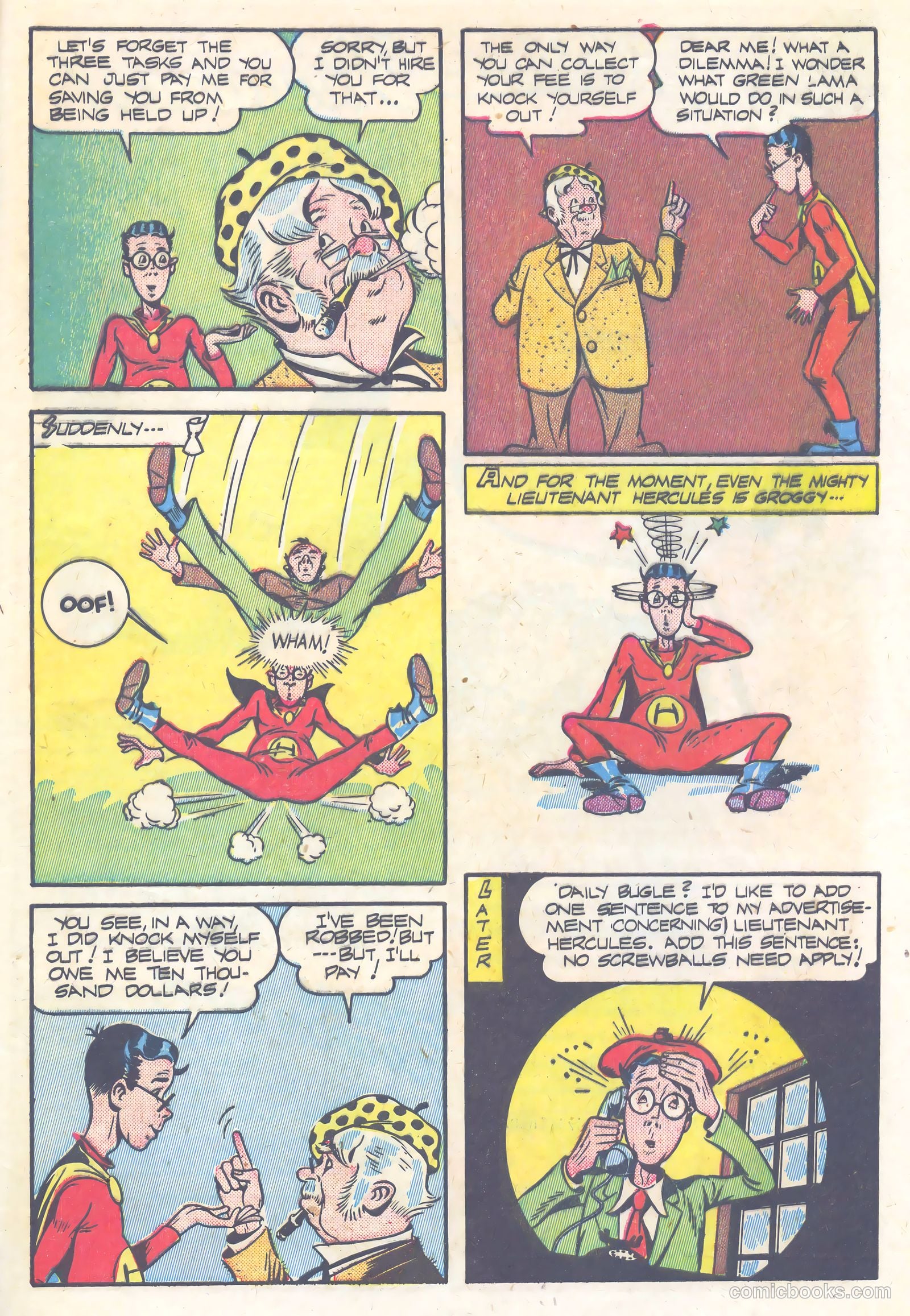 Green Lama #3 — page 49 of 52