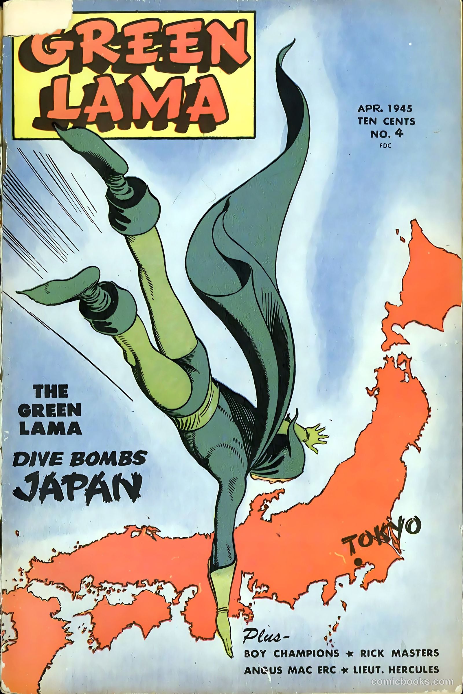 Green Lama #4 — page 1 of 52