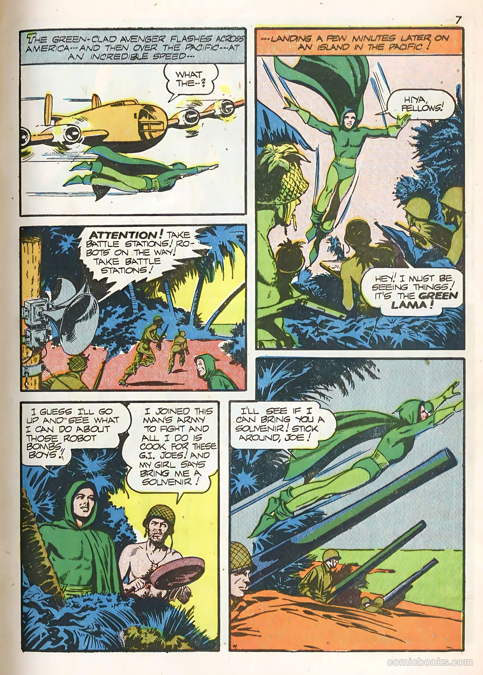 Green Lama #4 — page 7 of 52