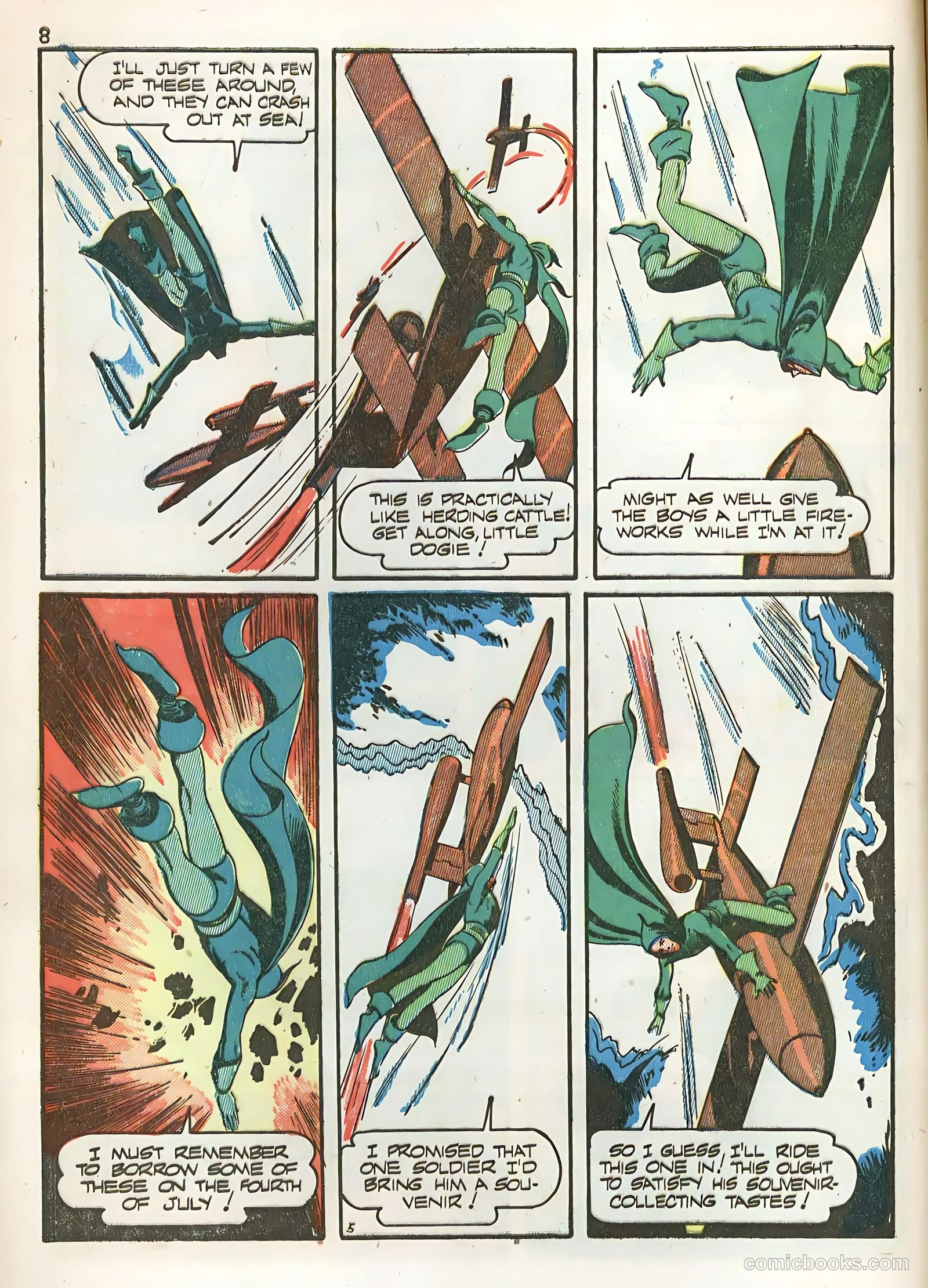 Green Lama #4 — page 8 of 52