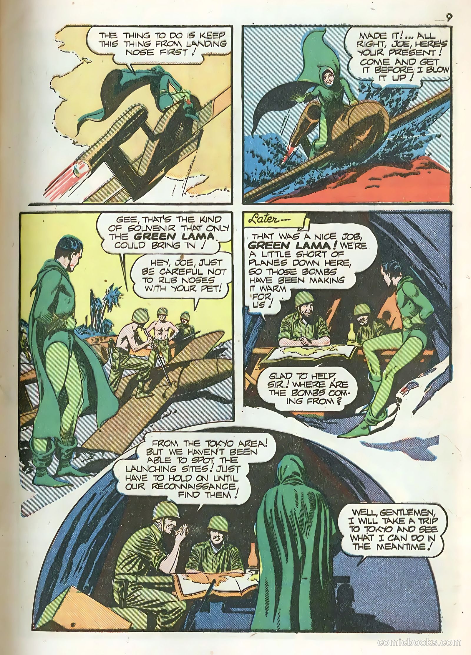 Green Lama #4 — page 9 of 52