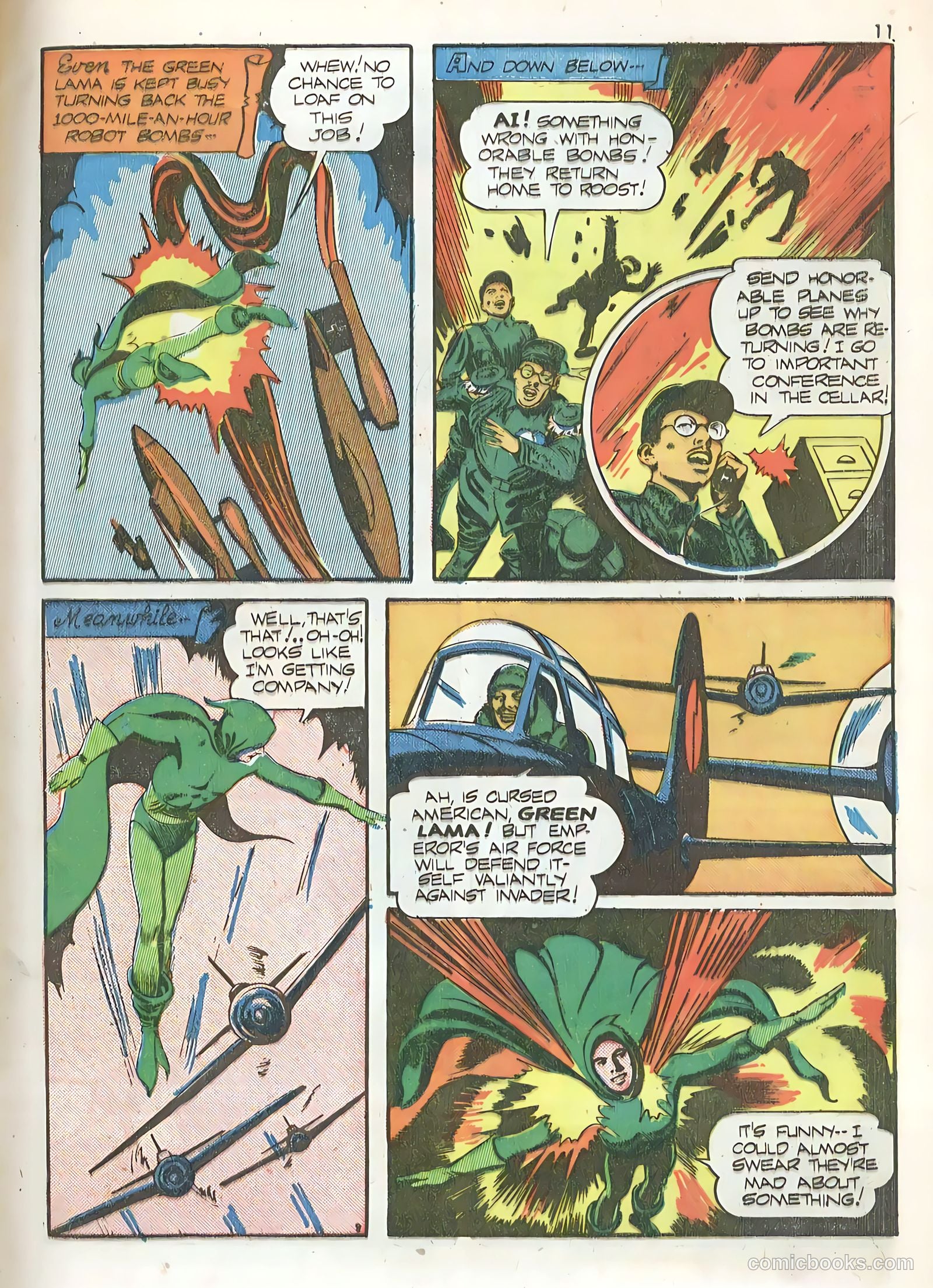 Green Lama #4 — page 11 of 52