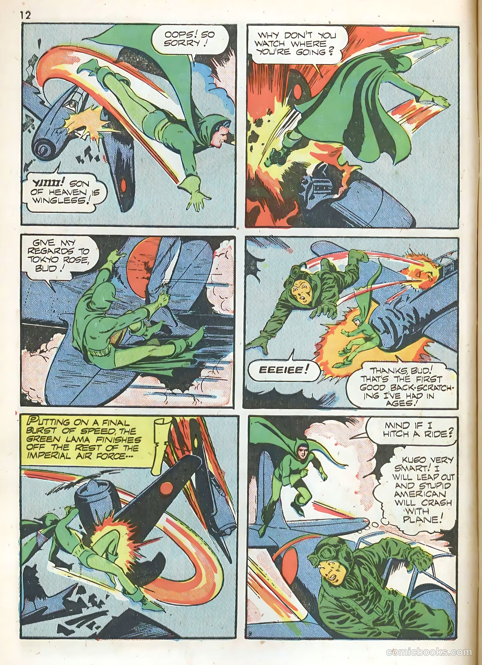 Green Lama #4 — page 12 of 52