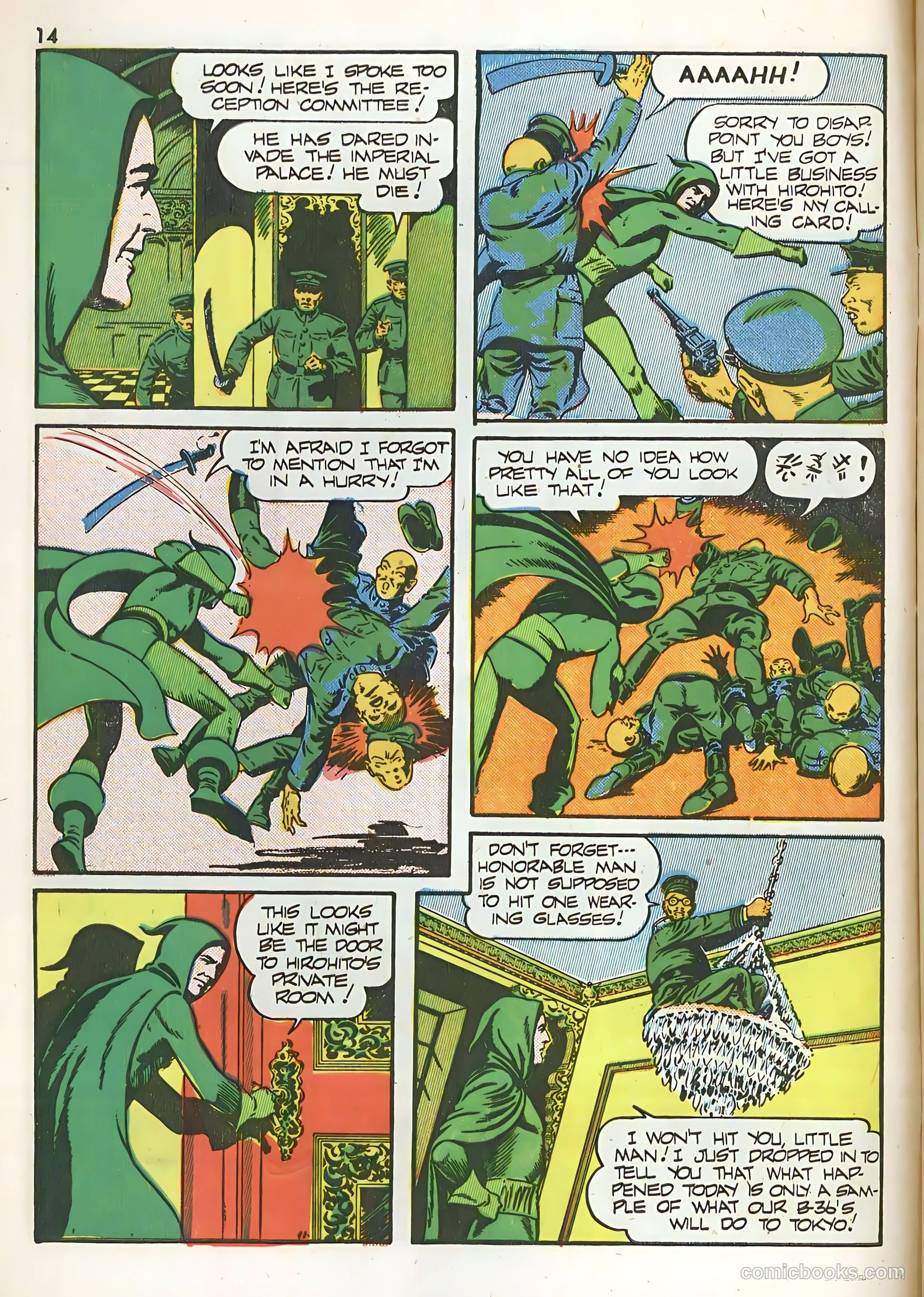 Green Lama #4 — page 14 of 52
