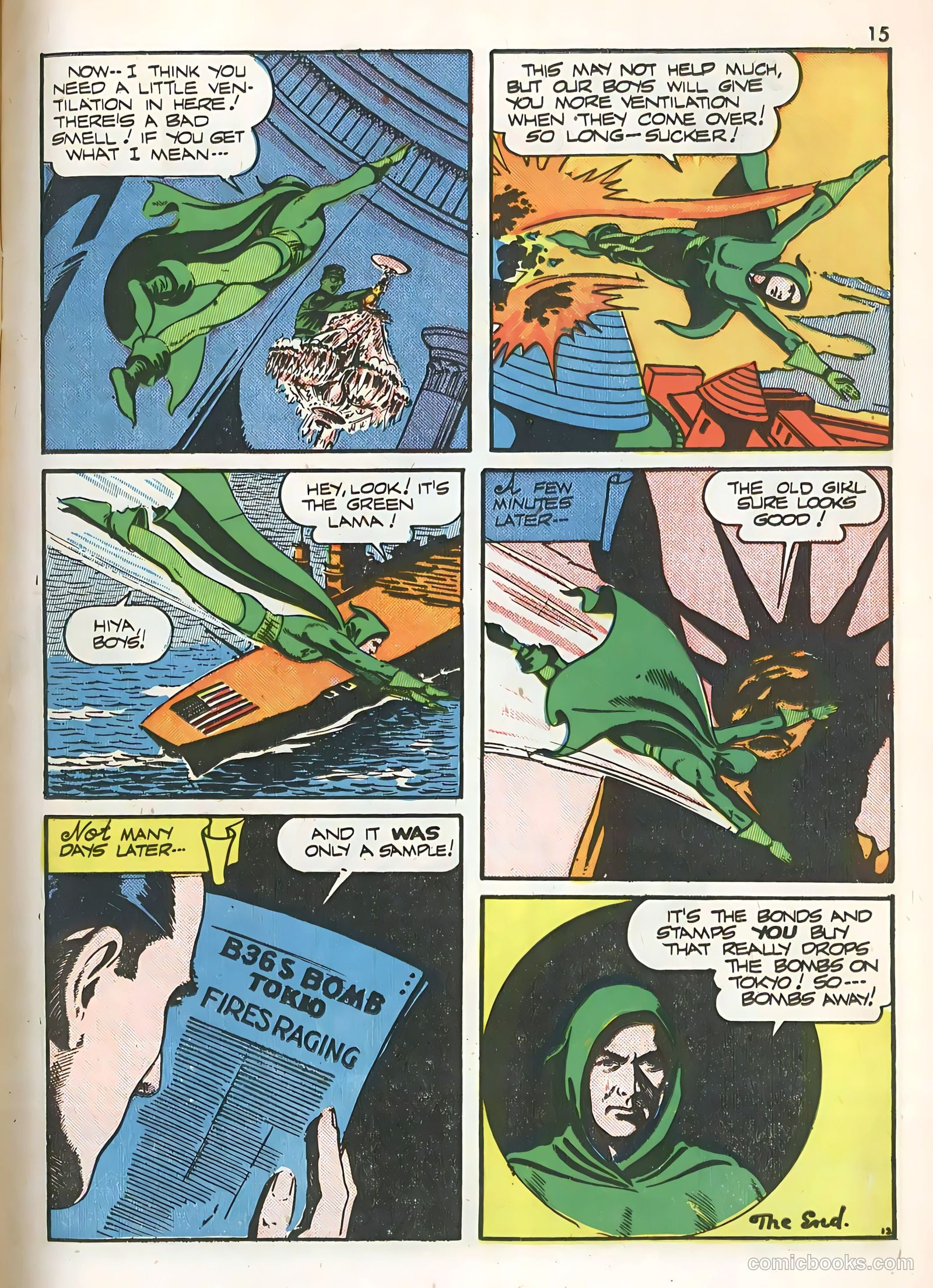 Green Lama #4 — page 15 of 52