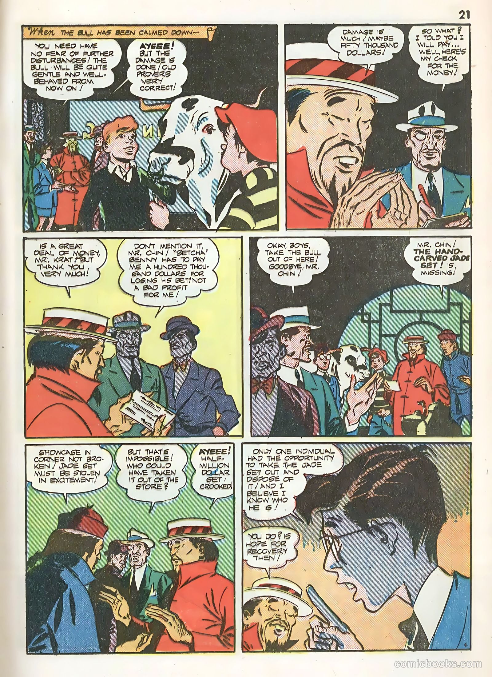Green Lama #4 — page 21 of 52