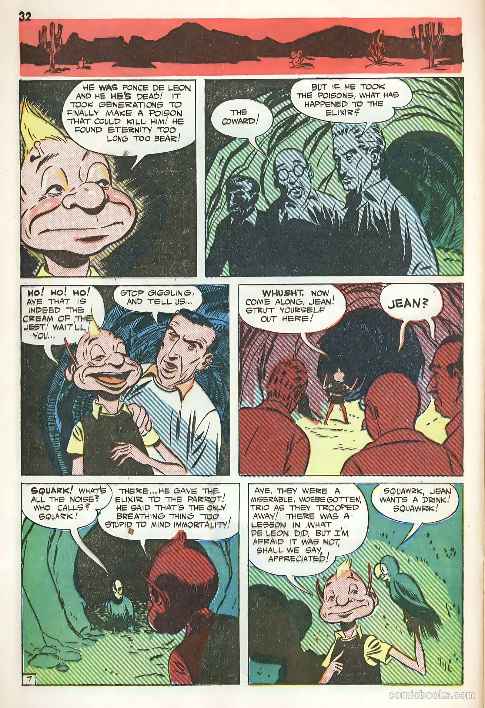 Green Lama #4 — page 32 of 52