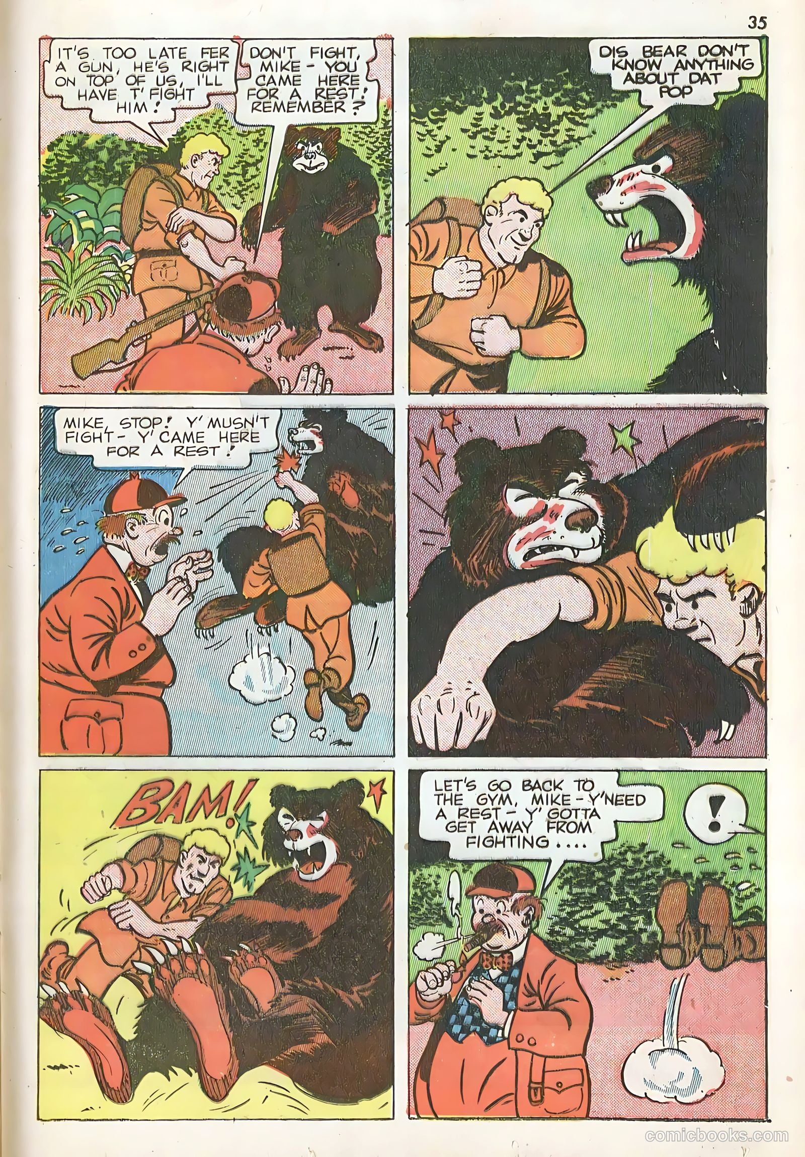 Green Lama #4 — page 35 of 52
