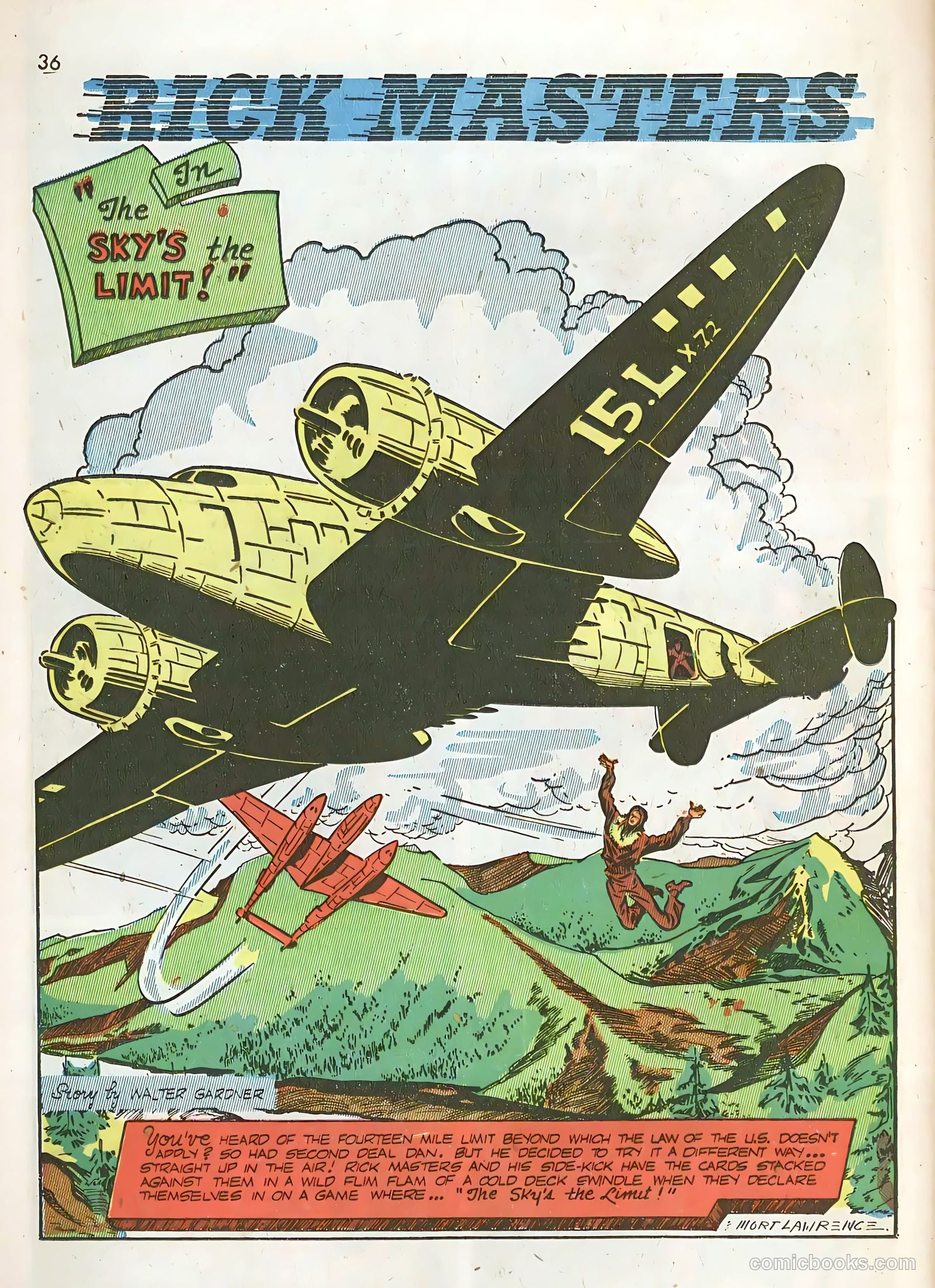 Green Lama #4 — page 36 of 52