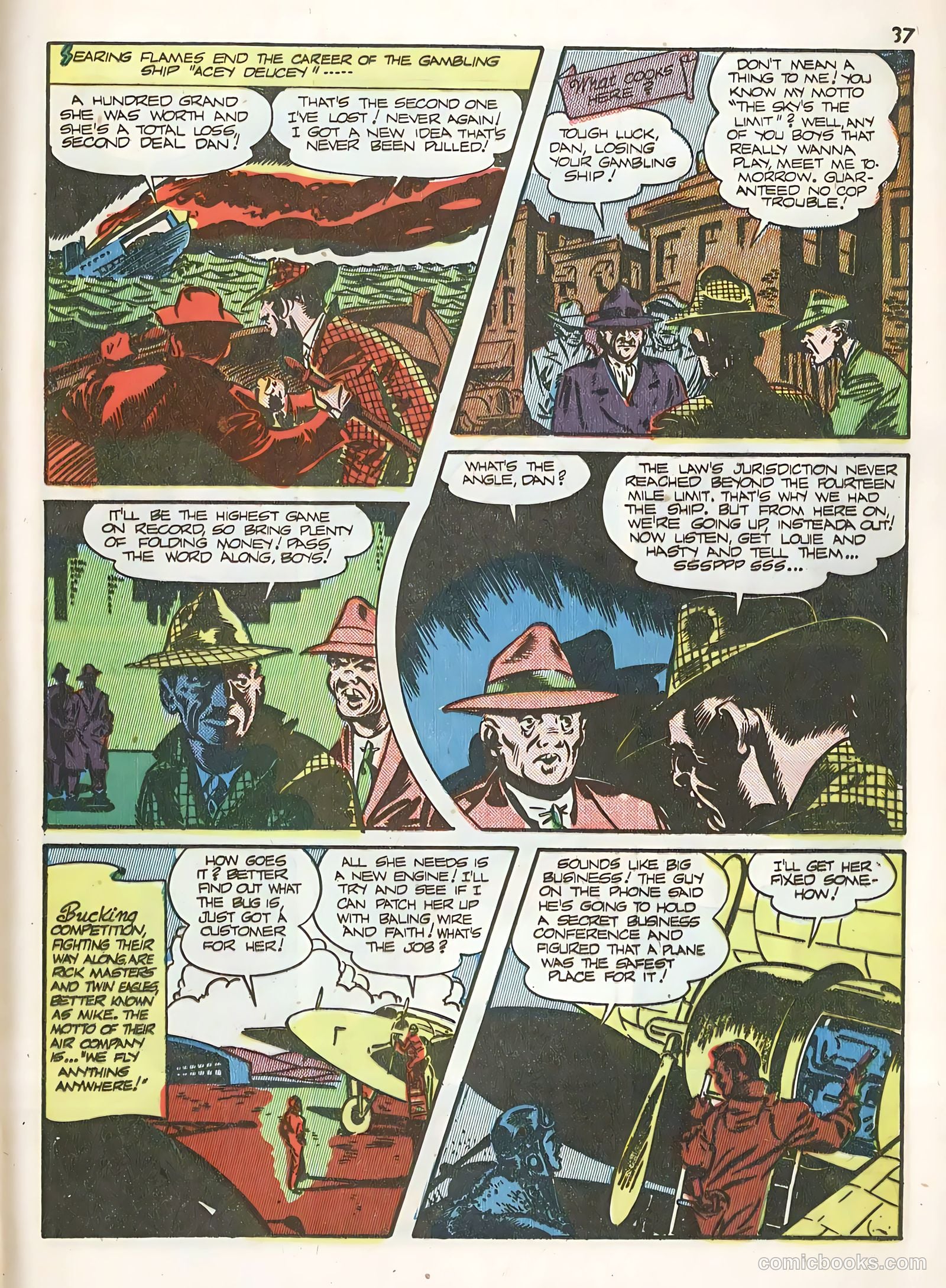 Green Lama #4 — page 37 of 52