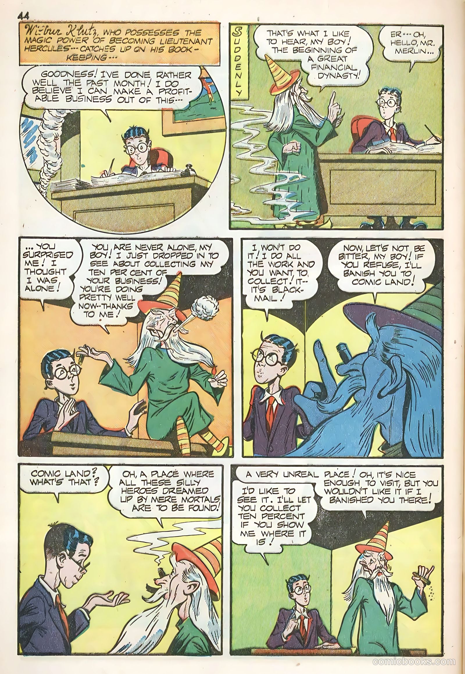 Green Lama #4 — page 44 of 52