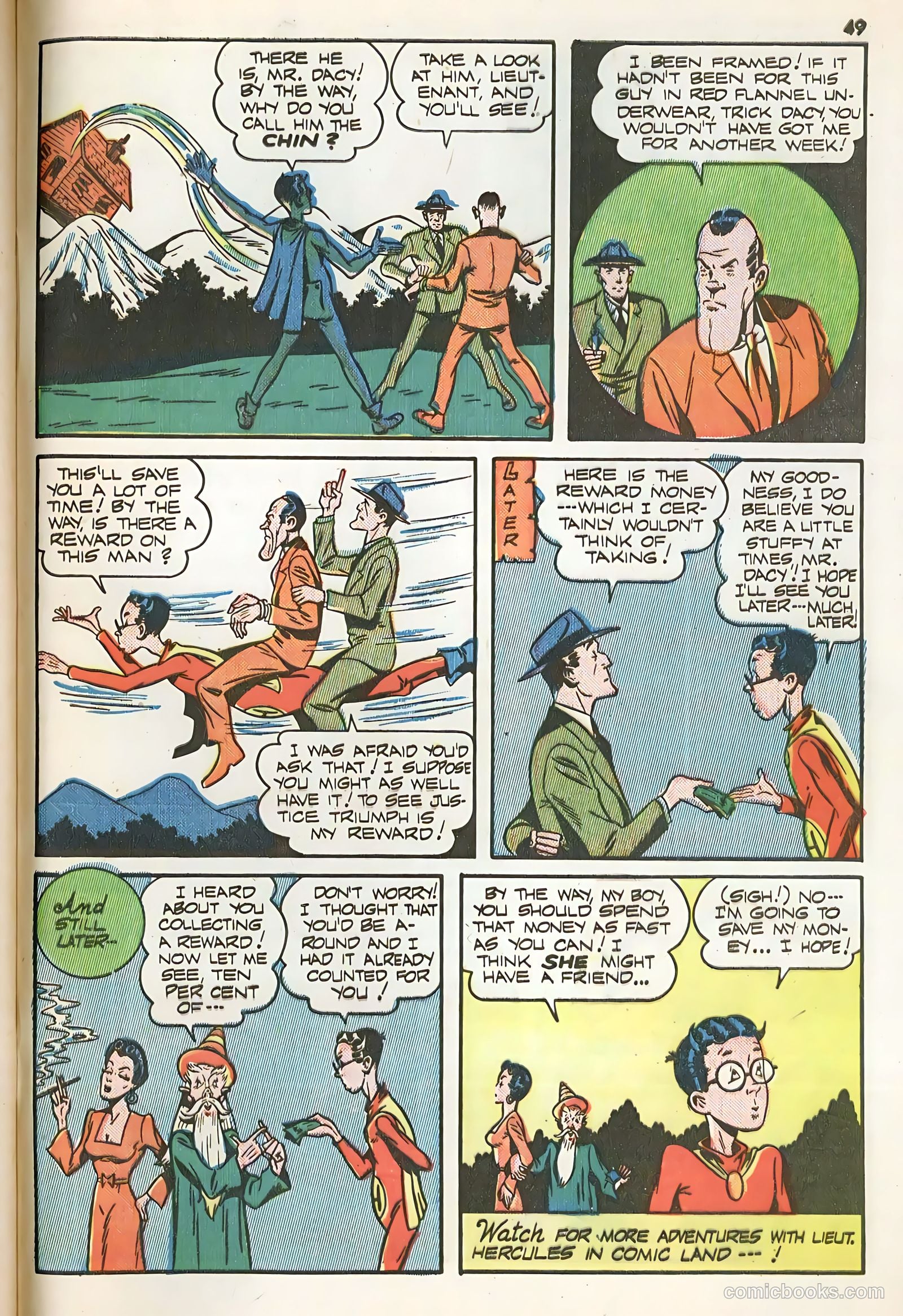 Green Lama #4 — page 49 of 52