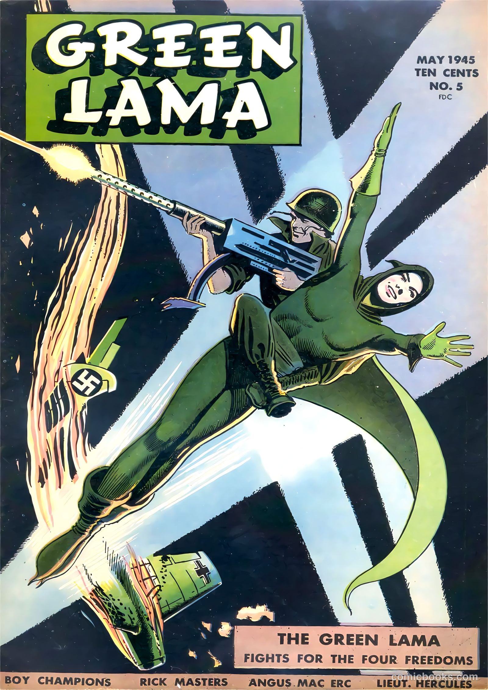 Green Lama #5 — page 1 of 50