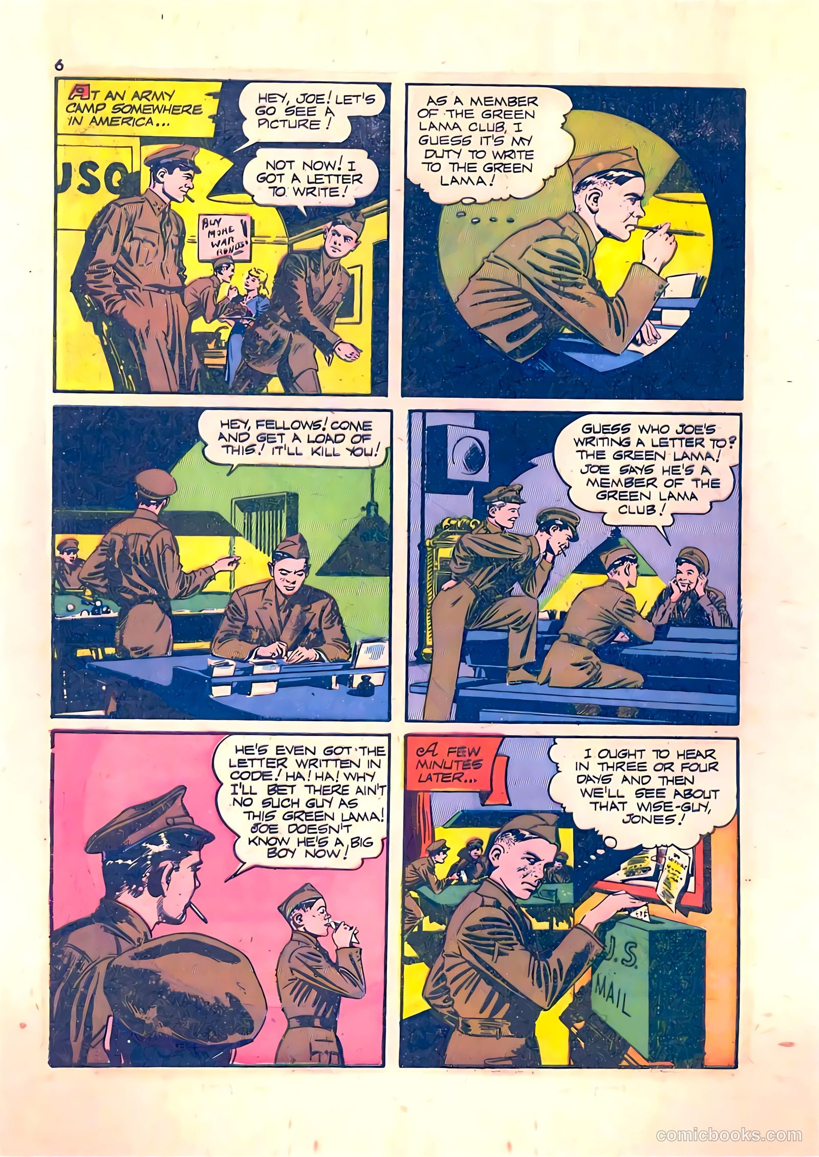 Green Lama #5 — page 5 of 50