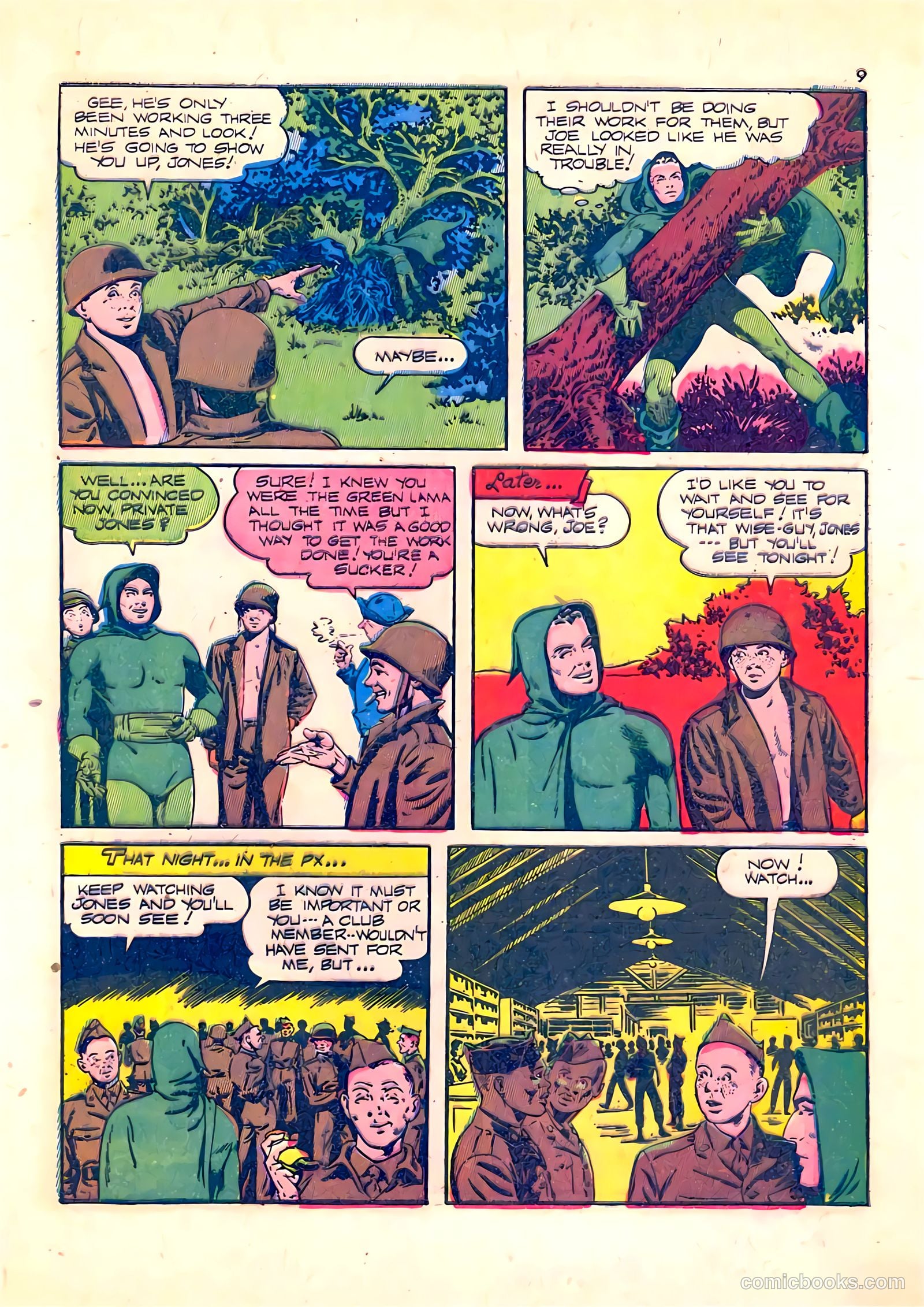 Green Lama #5 — page 8 of 50