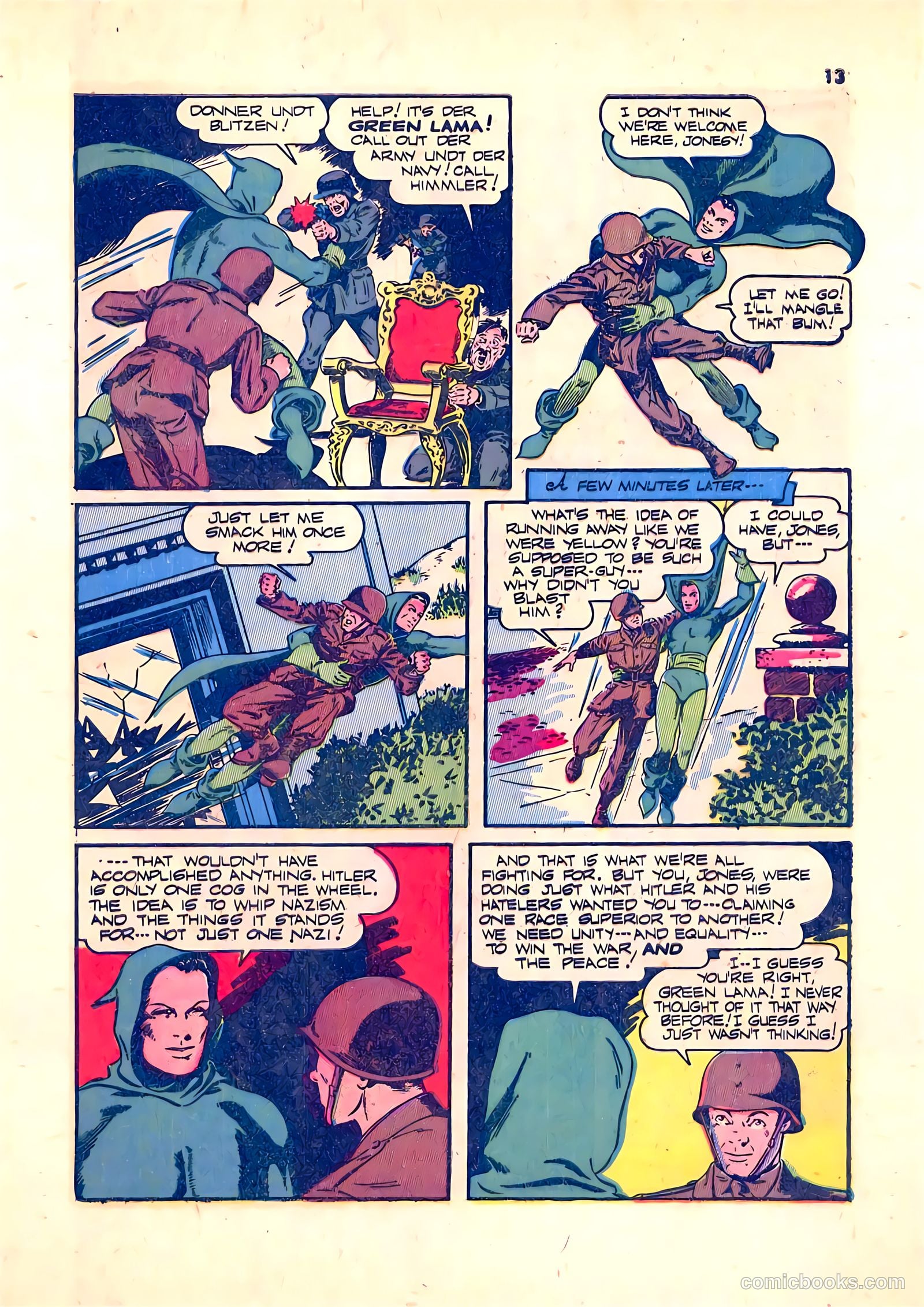 Green Lama #5 — page 12 of 50