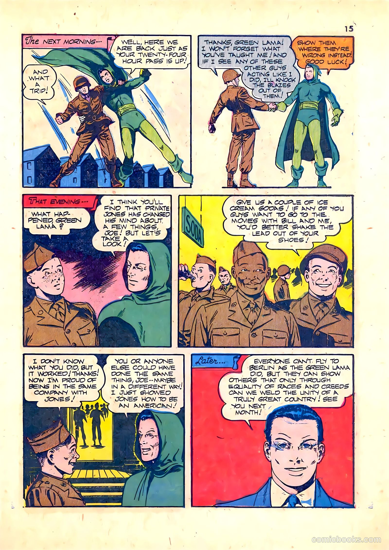 Green Lama #5 — page 14 of 50