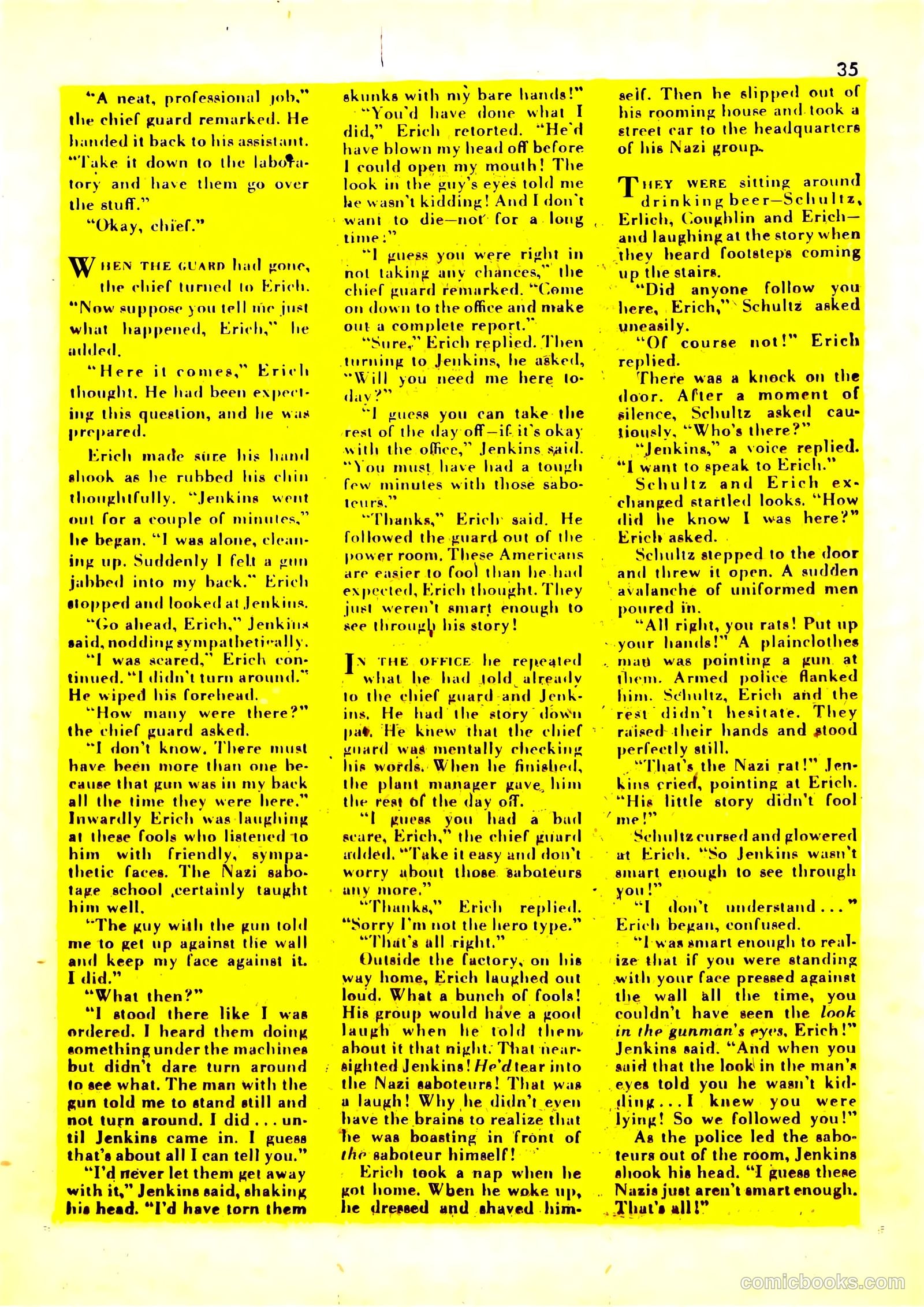Green Lama #5 — page 34 of 50