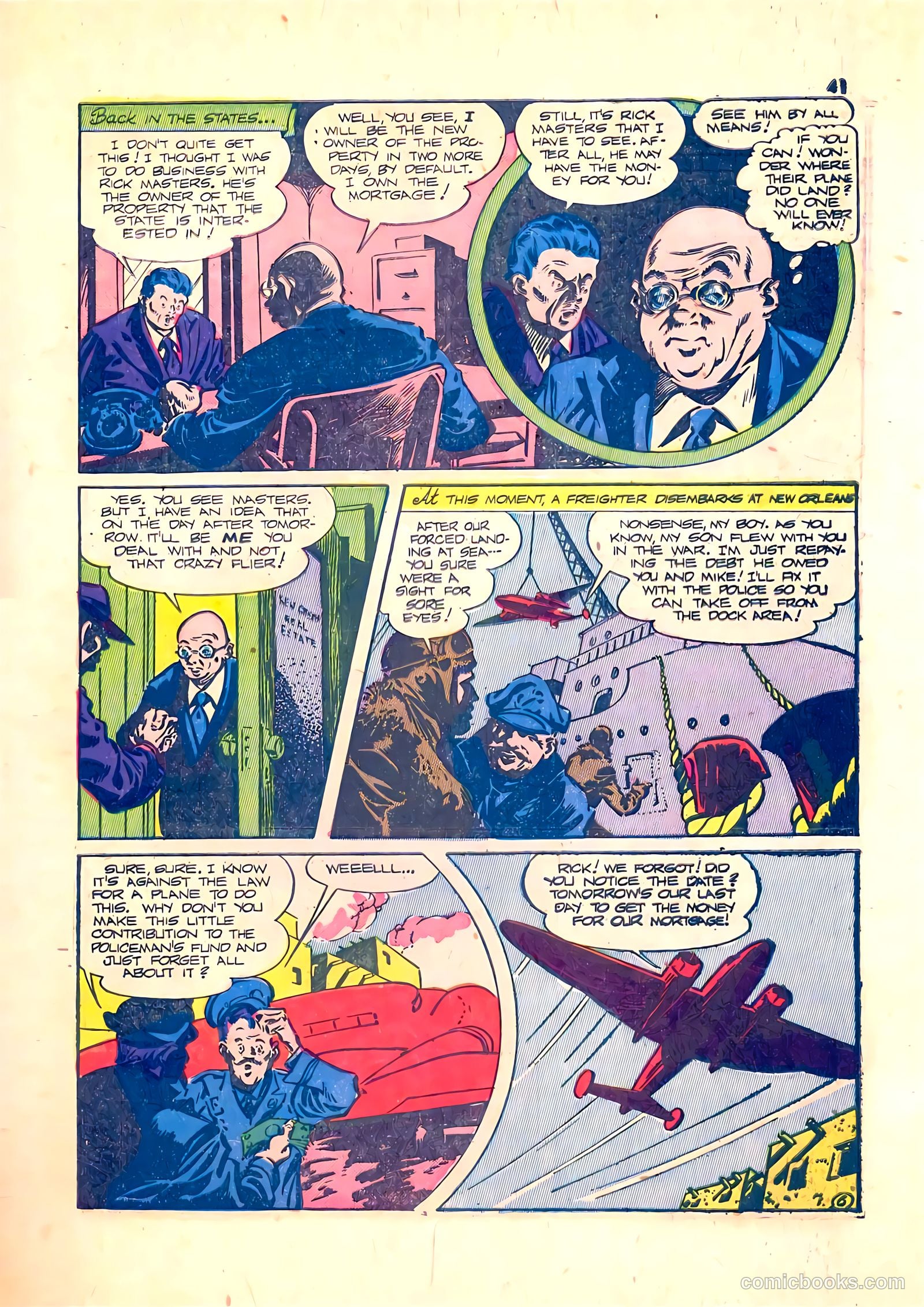 Green Lama #5 — page 40 of 50