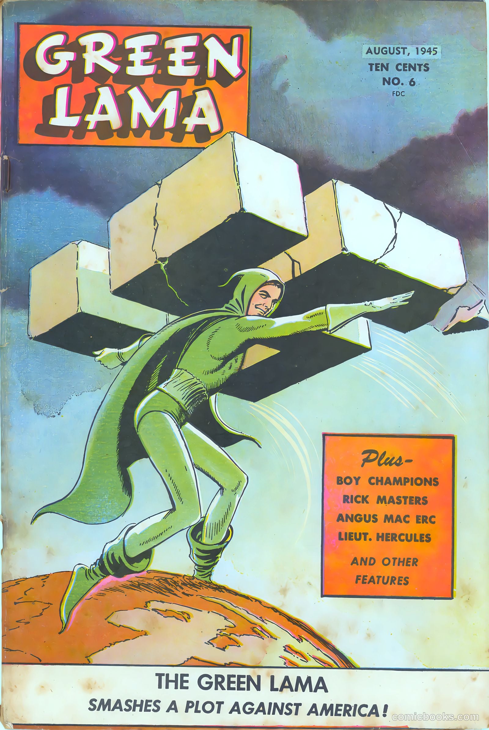 Green Lama #6 — page 1 of 36