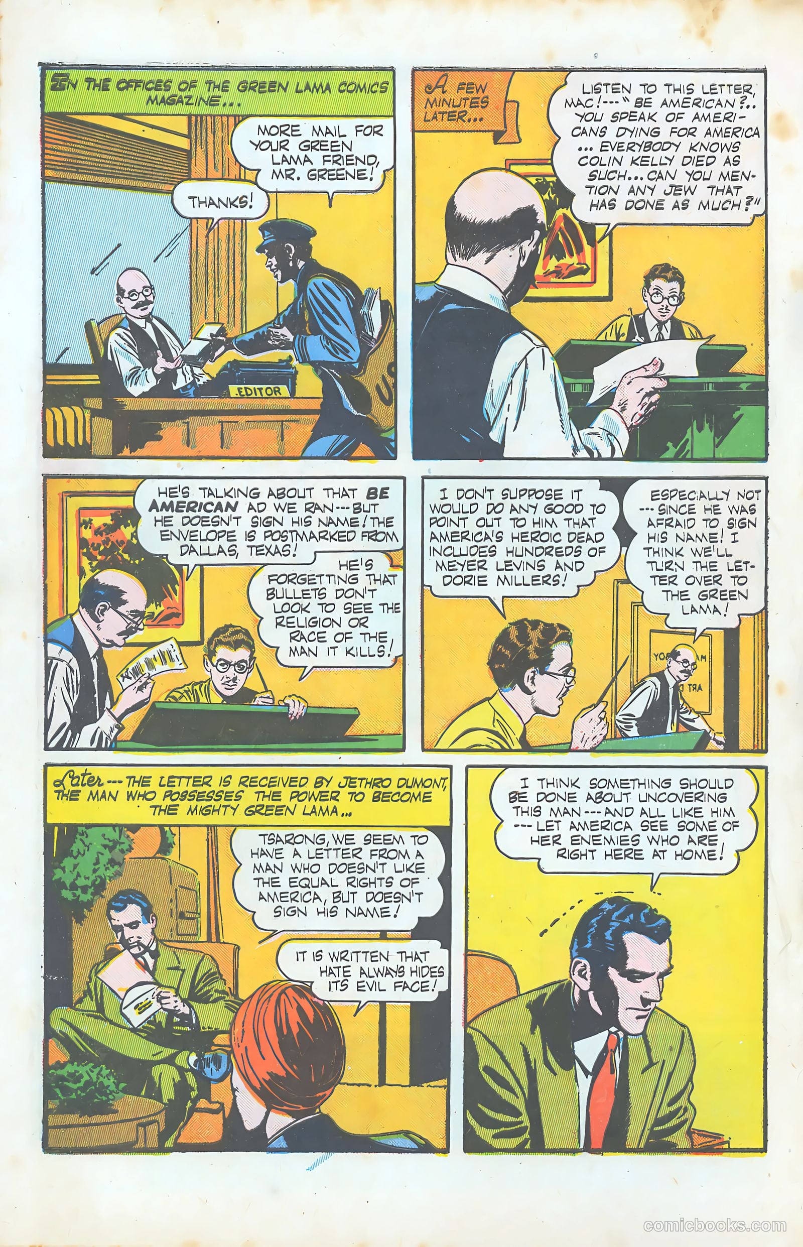 Green Lama #6 — page 4 of 36