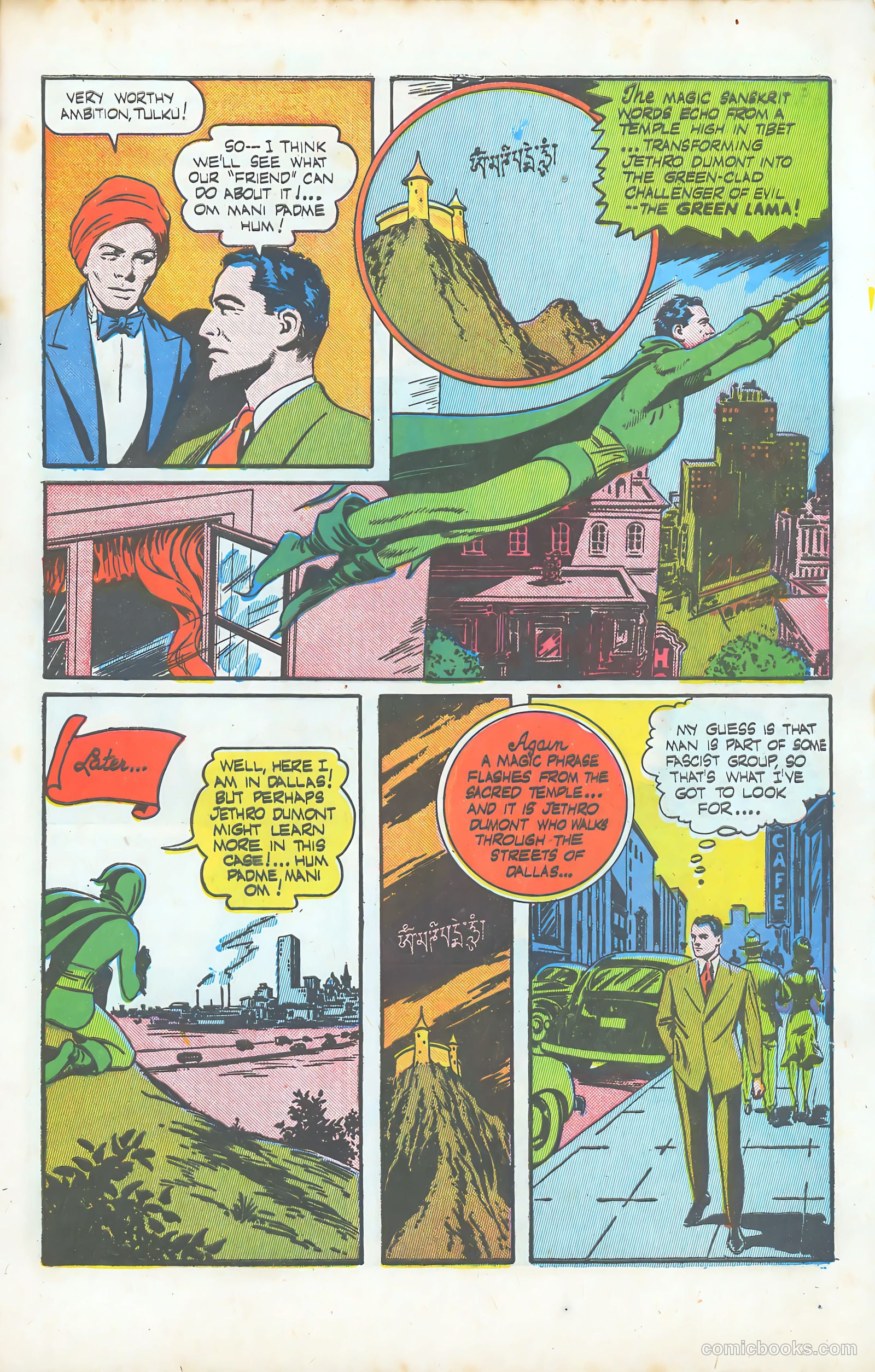 Green Lama #6 — page 5 of 36