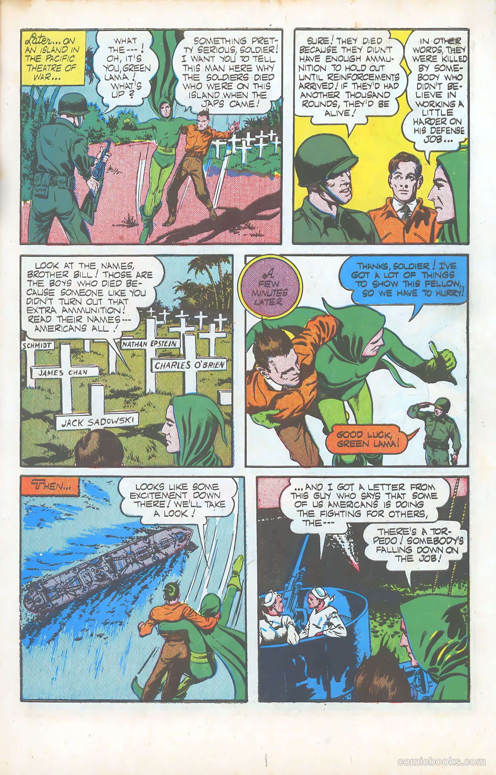 Green Lama #6 — page 7 of 36