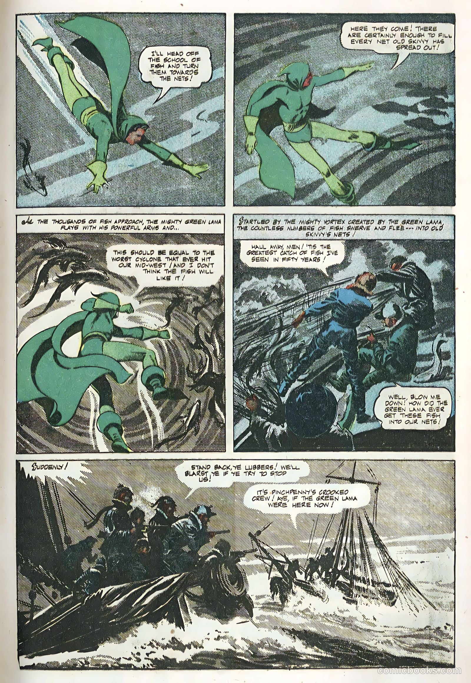 Green Lama #7 — page 9 of 36