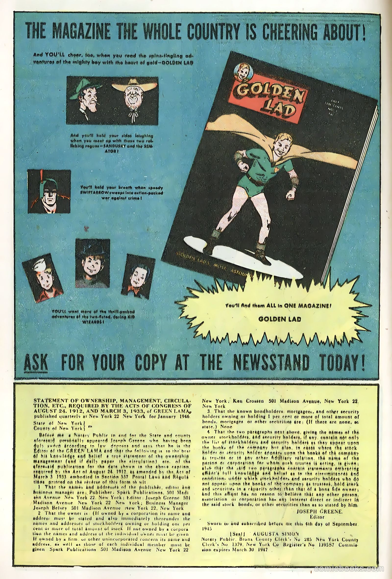 Green Lama #7 — page 12 of 36