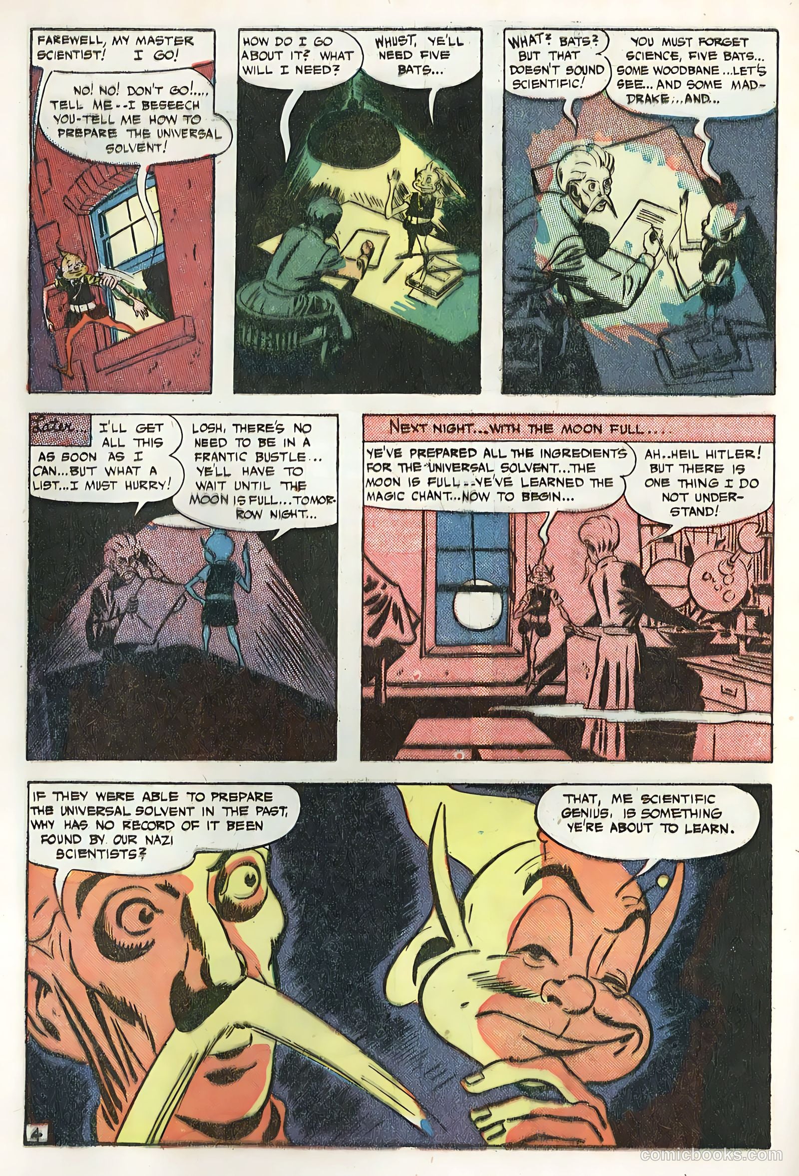 Green Lama #7 — page 32 of 36