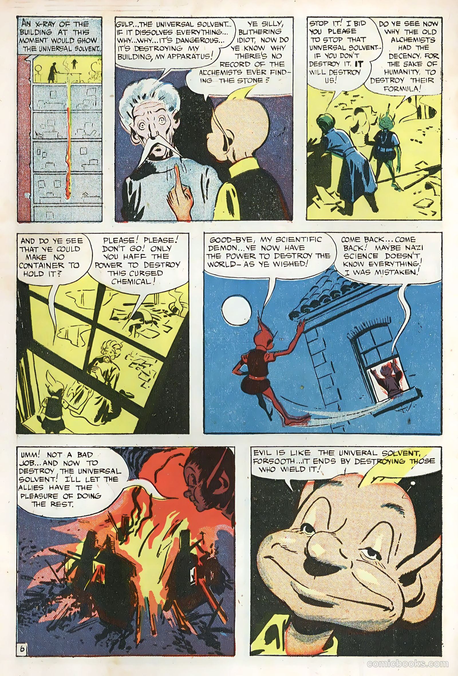 Green Lama #7 — page 34 of 36