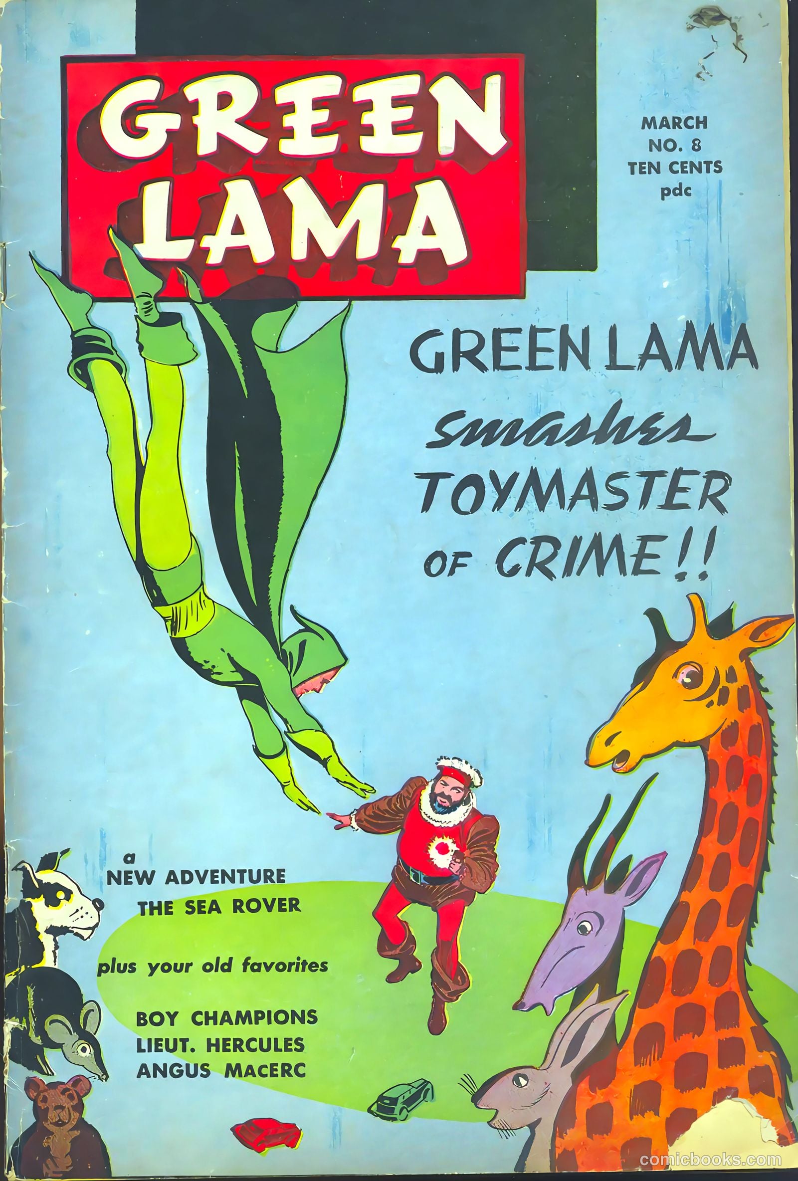 Green Lama #8 — page 1 of 52