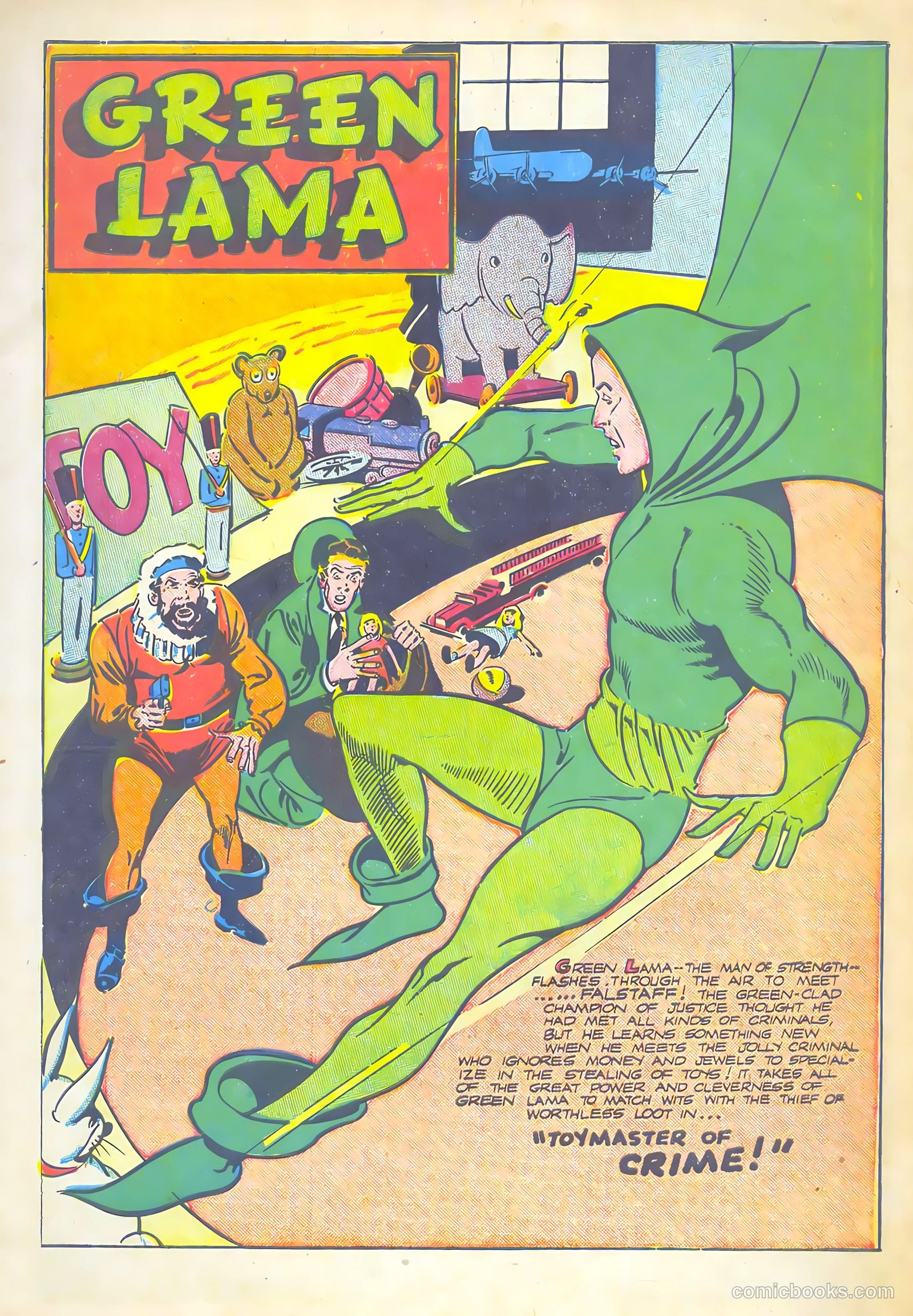 Green Lama #8 — page 3 of 52
