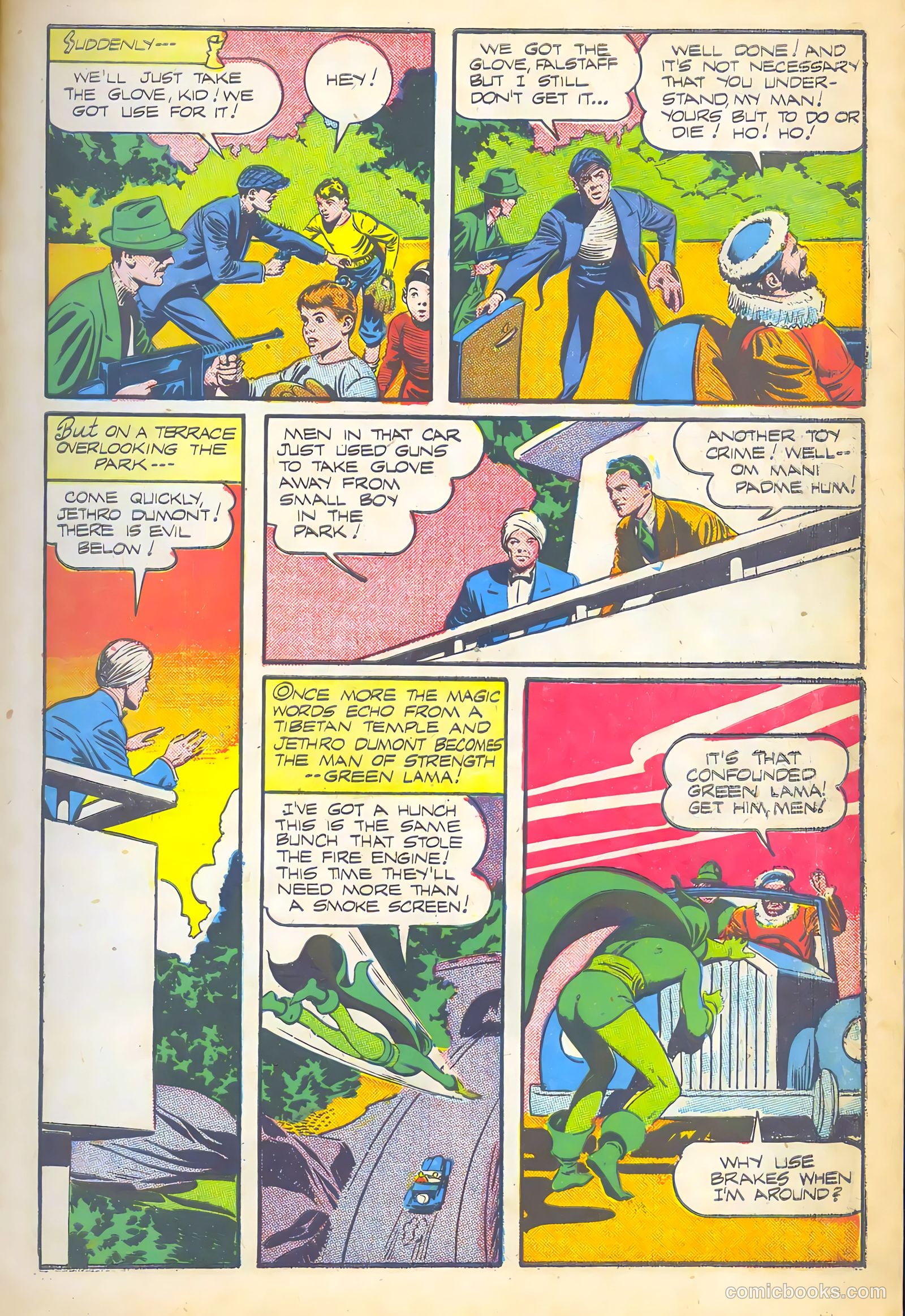 Green Lama #8 — page 7 of 52
