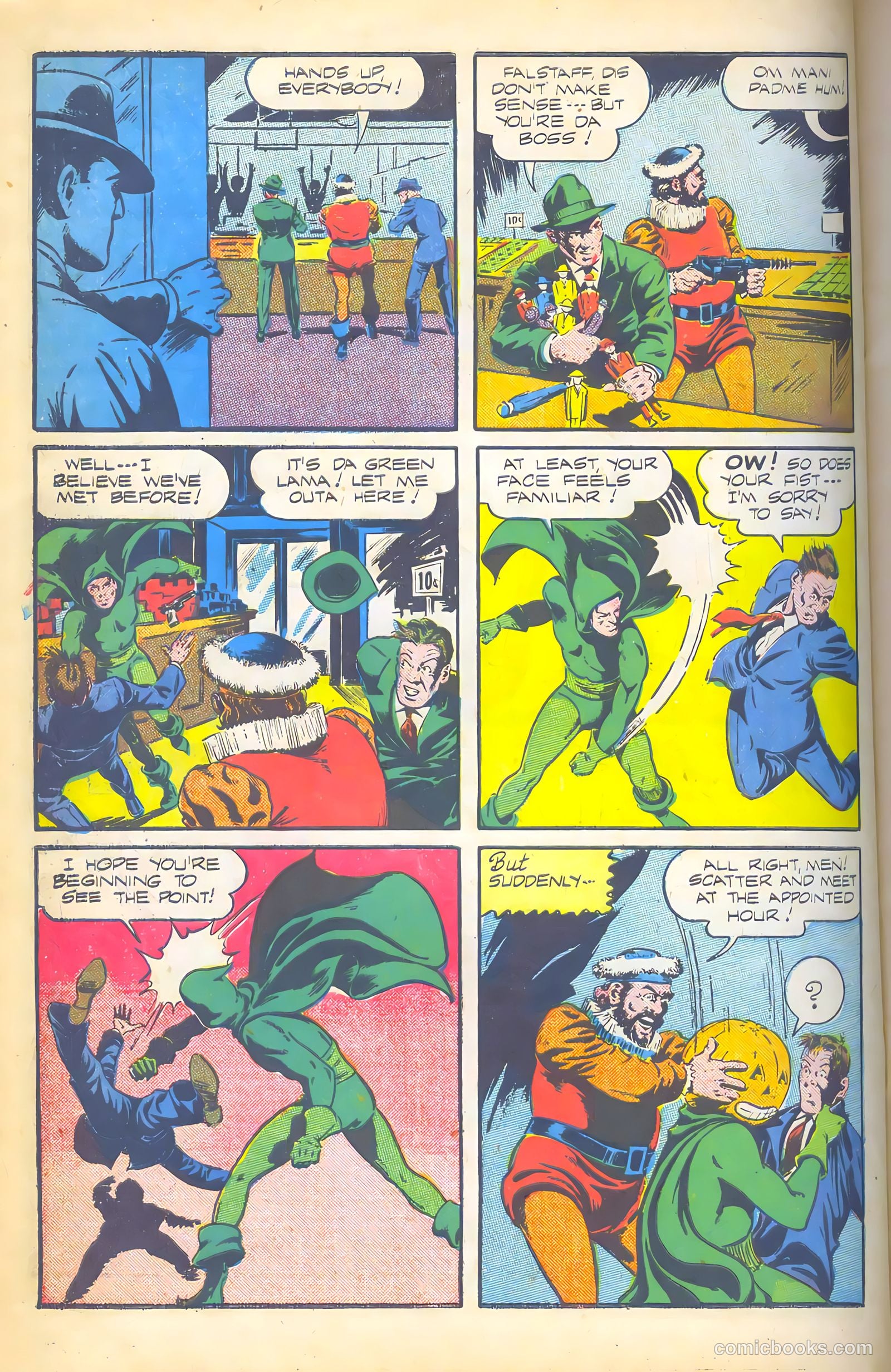Green Lama #8 — page 10 of 52
