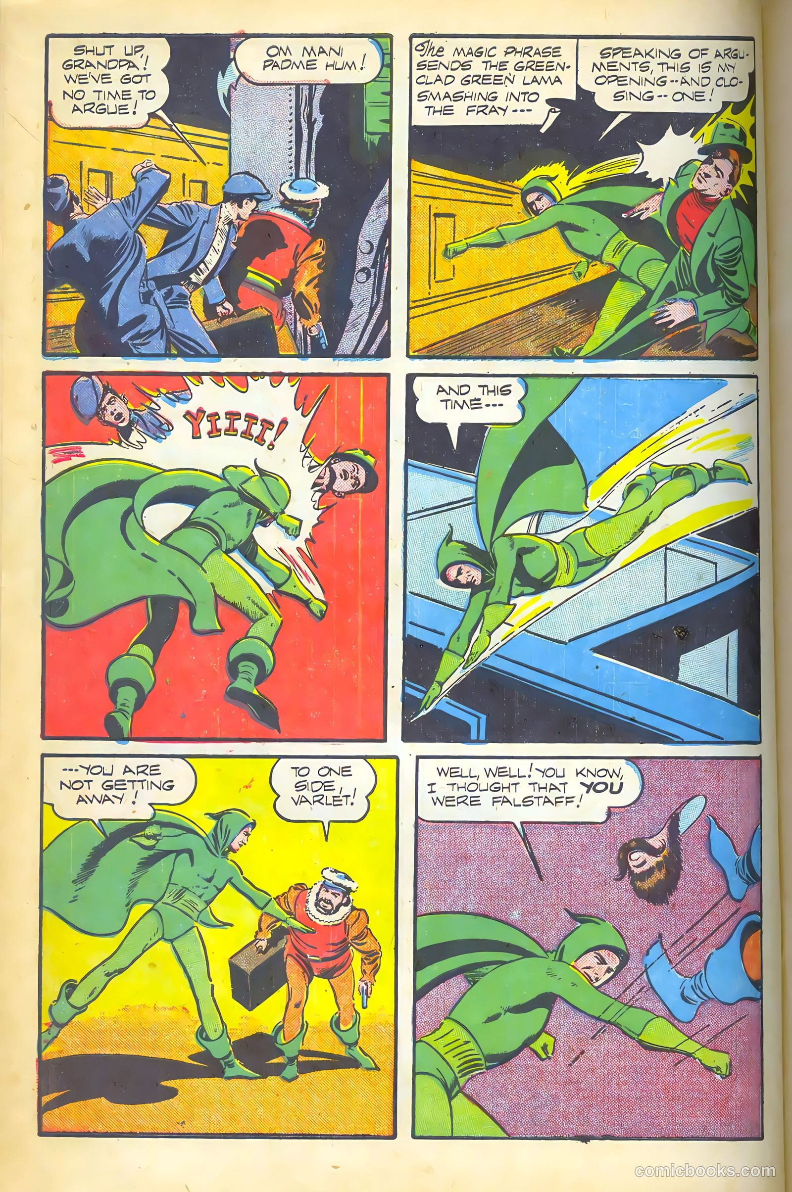 Green Lama #8 — page 12 of 52