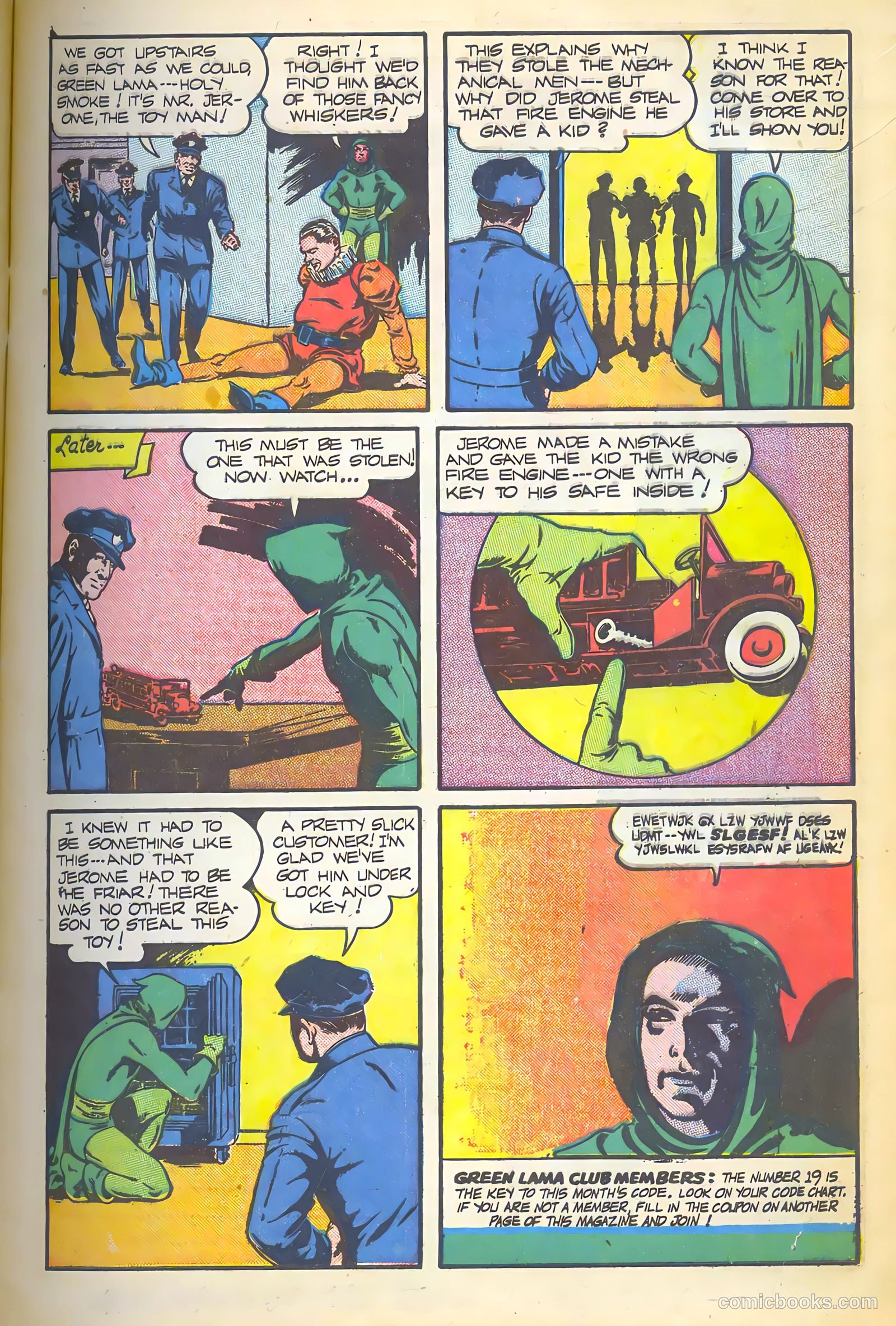 Green Lama #8 — page 13 of 52