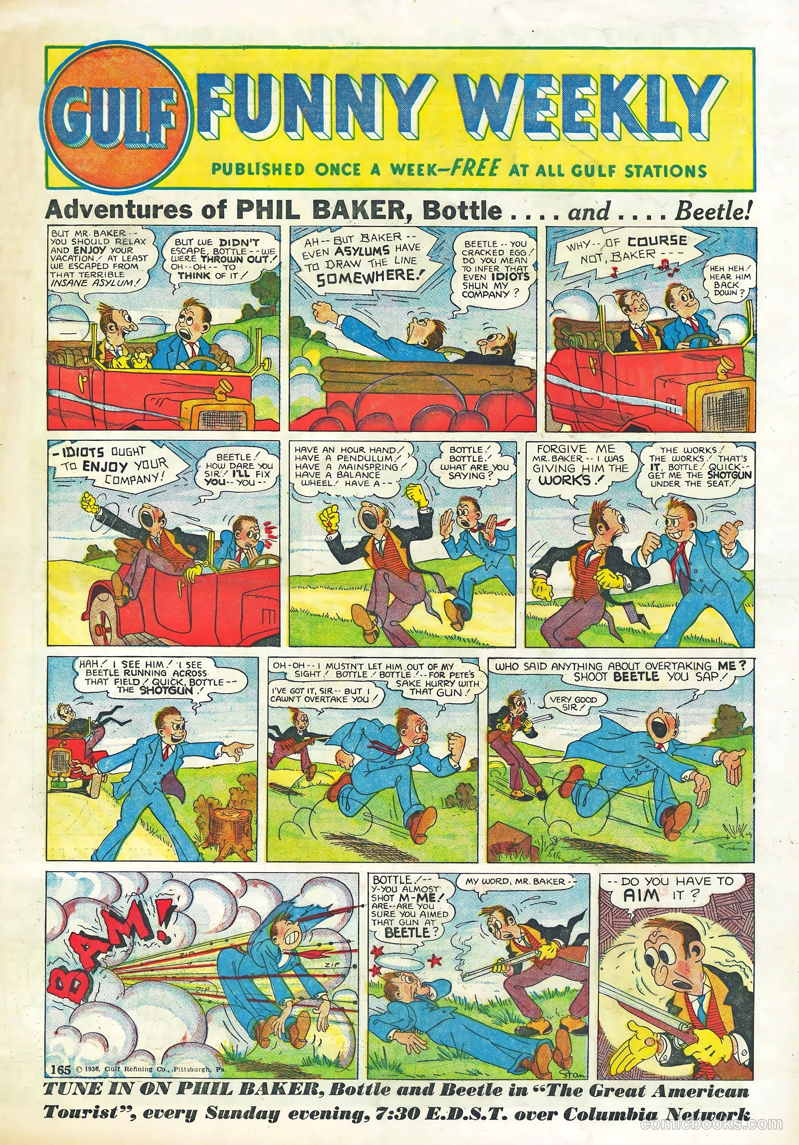 Gulf Funny Weekly #165 — page 1 of 7