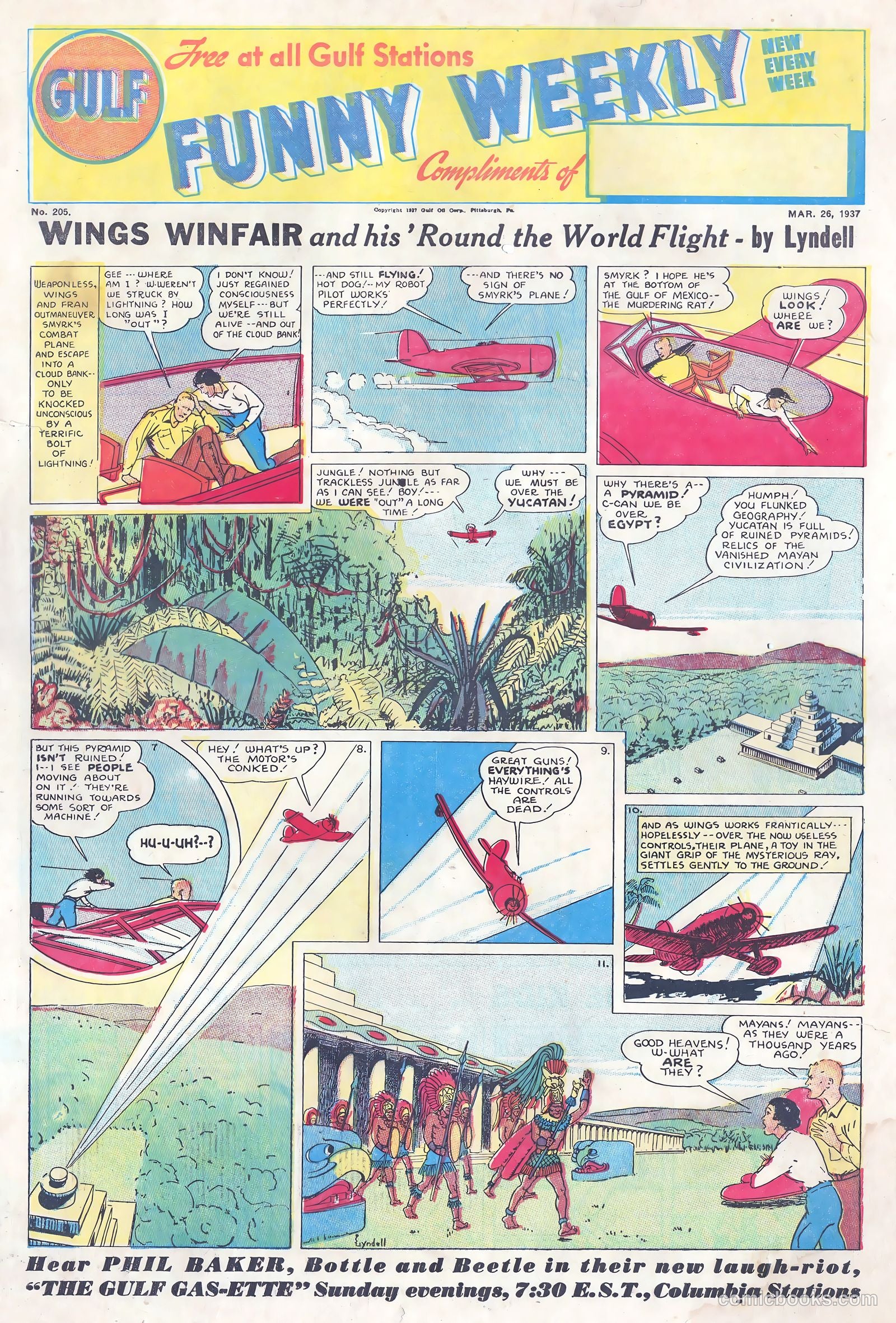 Gulf Funny Weekly #205 — page 1 of 6