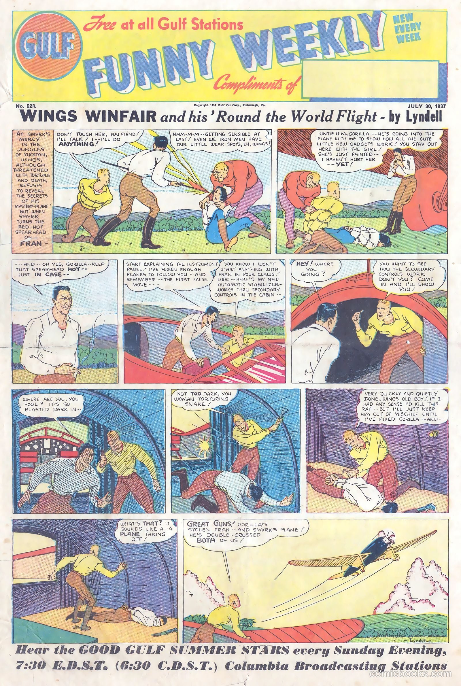 Gulf Funny Weekly #223 — page 1 of 5