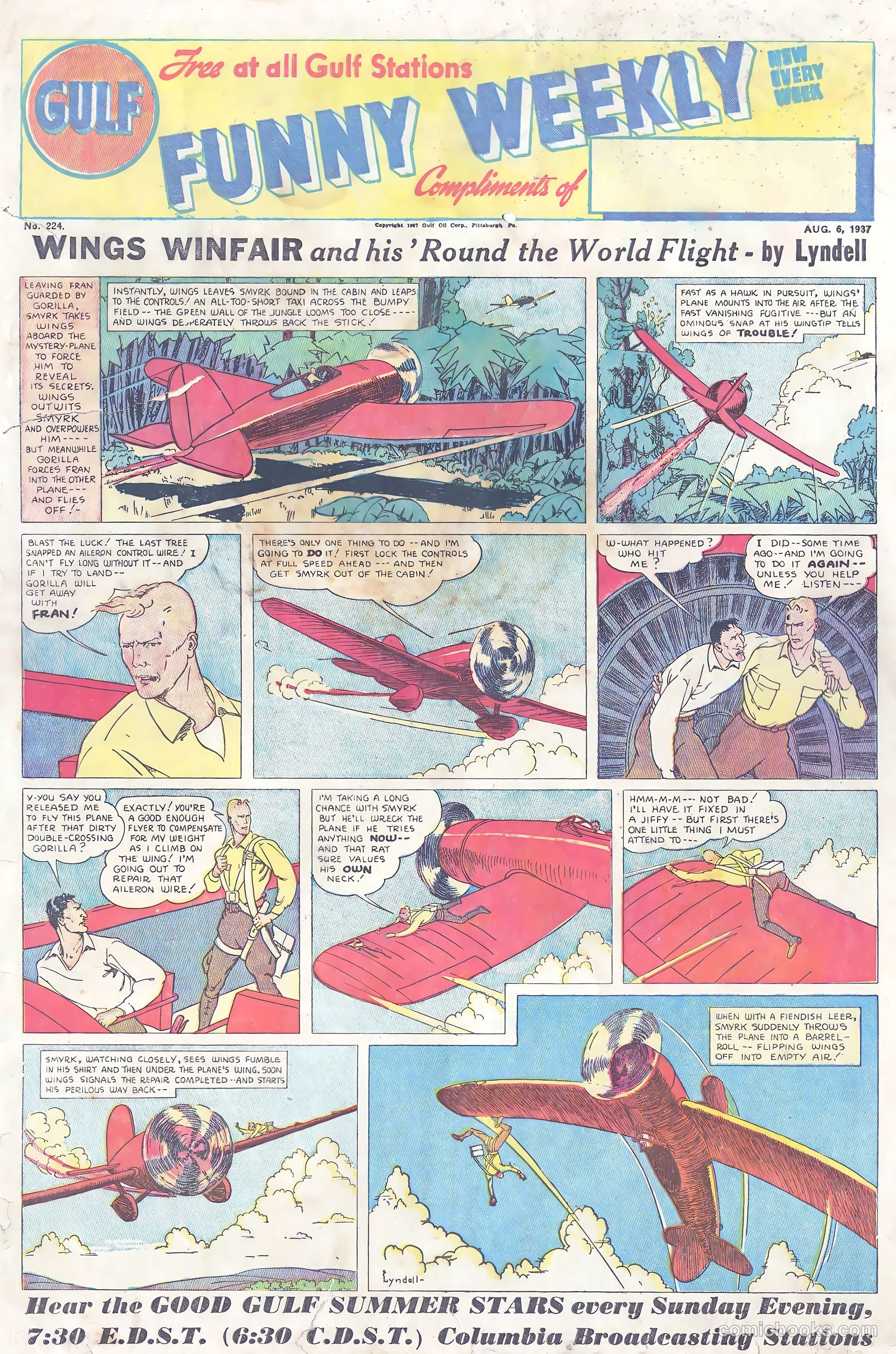 Gulf Funny Weekly #224 — page 1 of 5